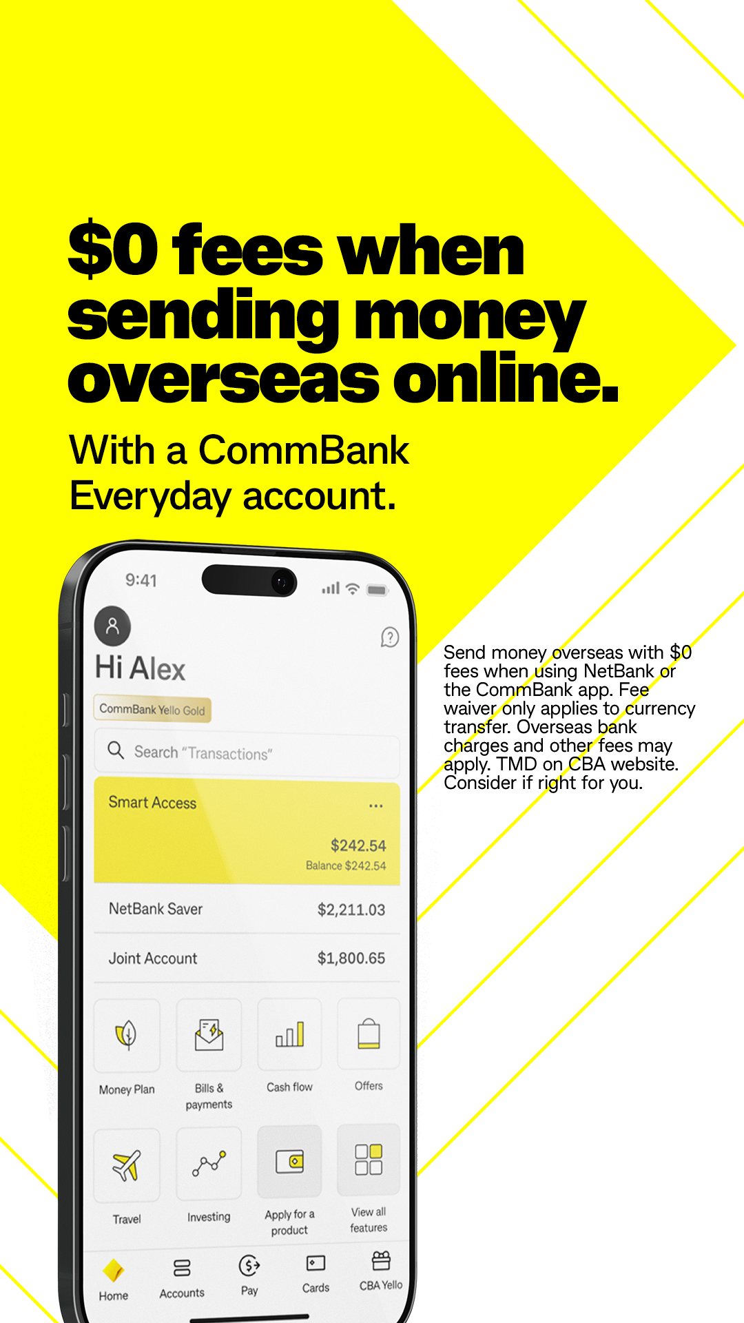 Commonwealth Bank Facebook ad