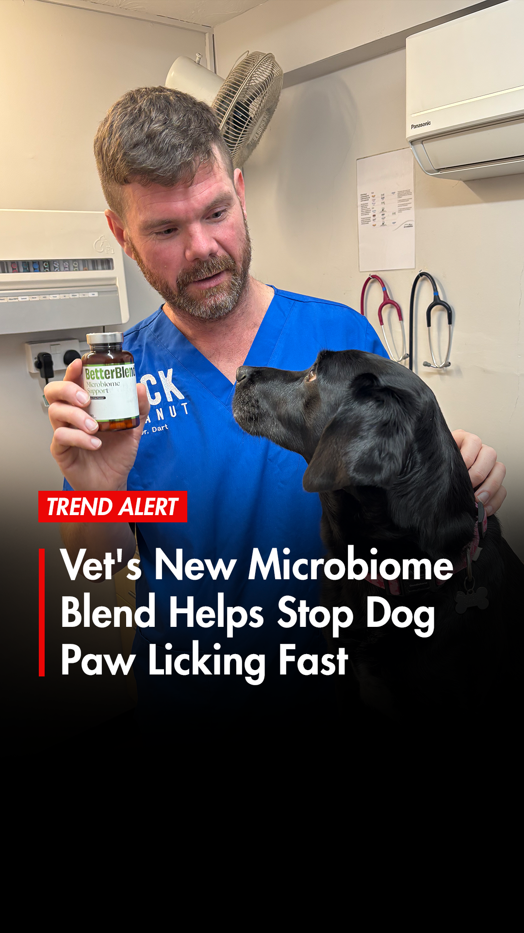 Pick Peanut Facebook ad: 5 Reasons Itchy Dogs Are Flocking to Vet's BetterBlend