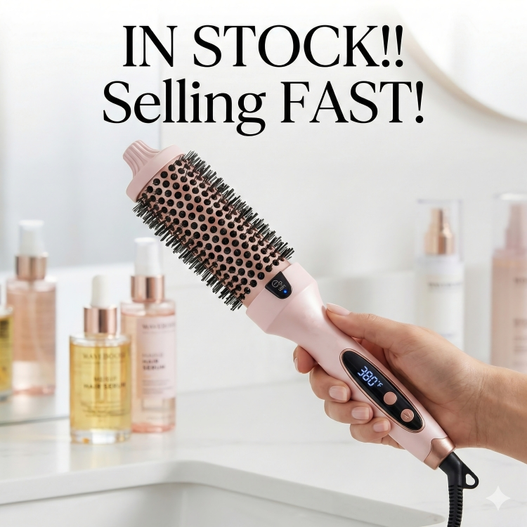 G&CO Facebook ad: Finally. A styling tool built for hair over 40.