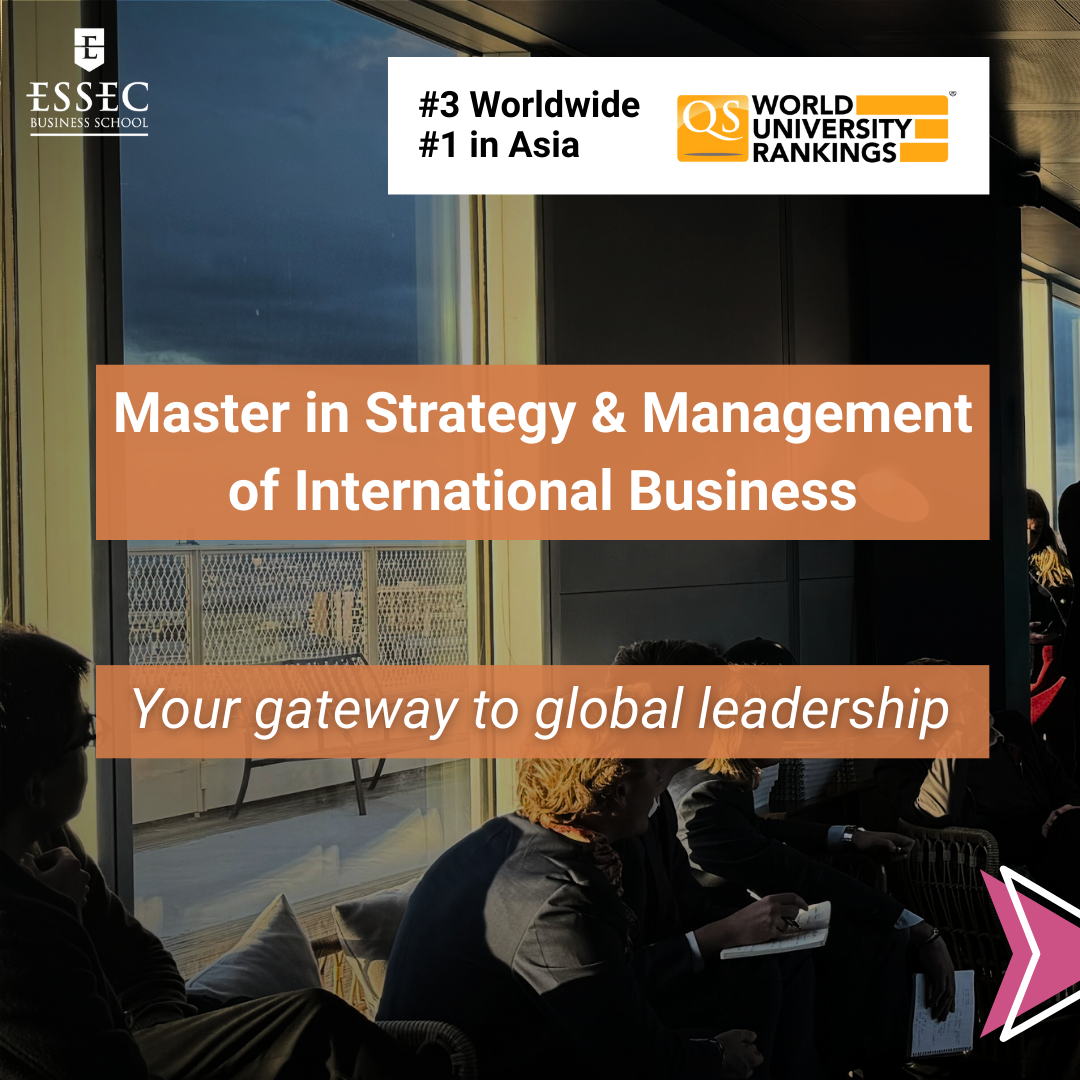 ESSEC Asia-Pacific Facebook ad