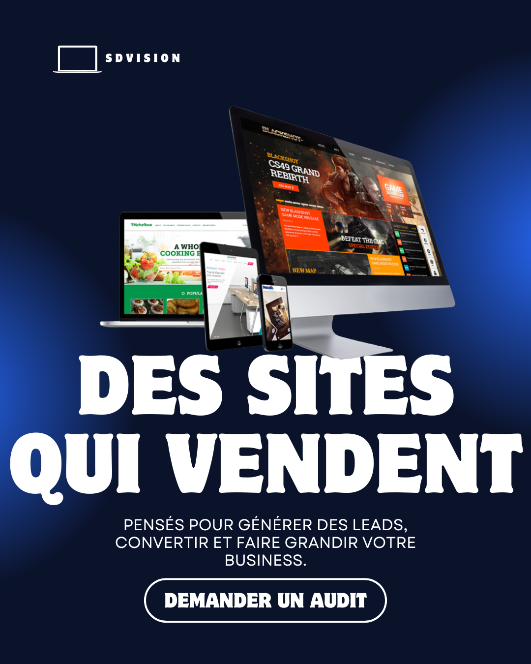 SDVision Facebook ad from May 8, 2026