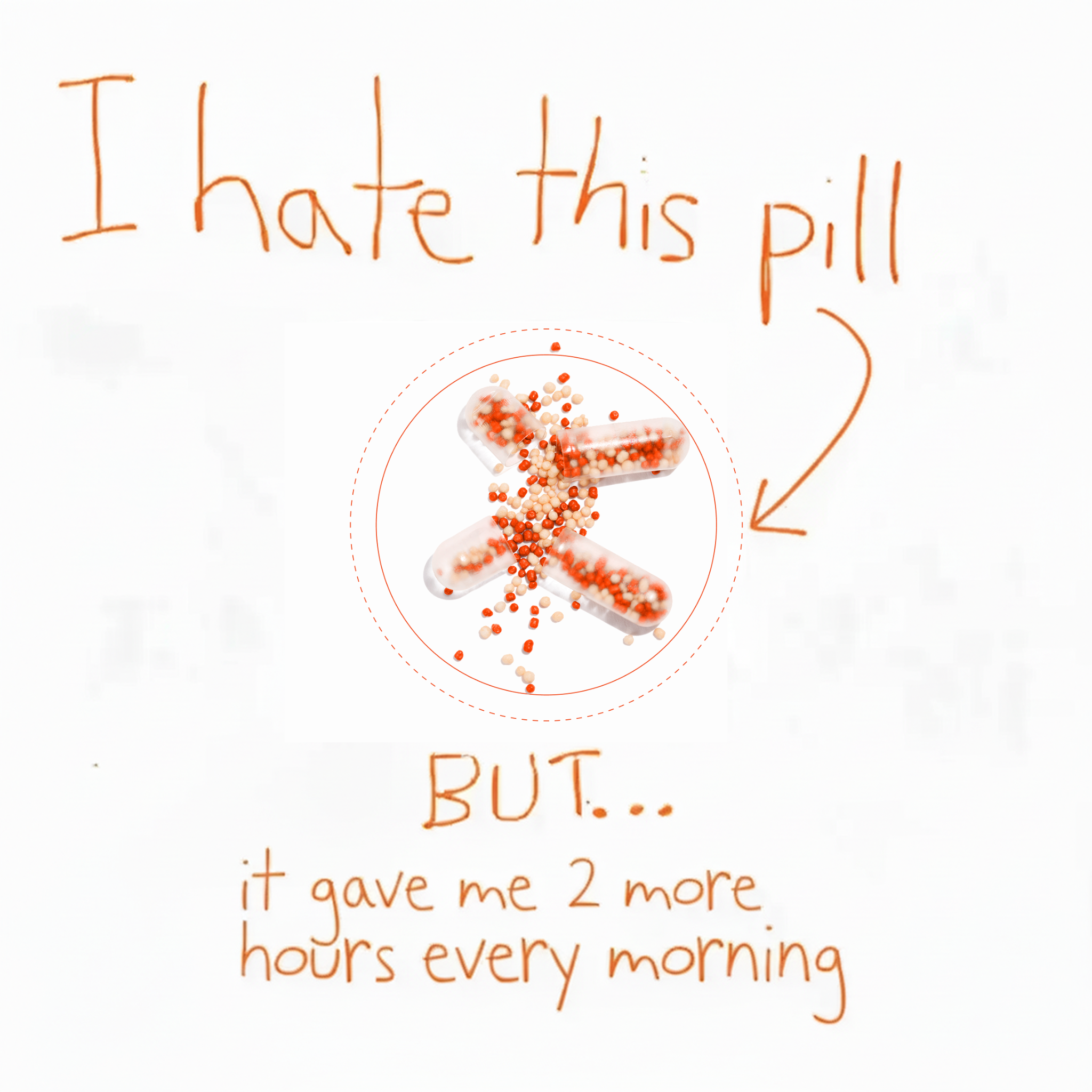 Zest - Wake-Up Pills Facebook ad
