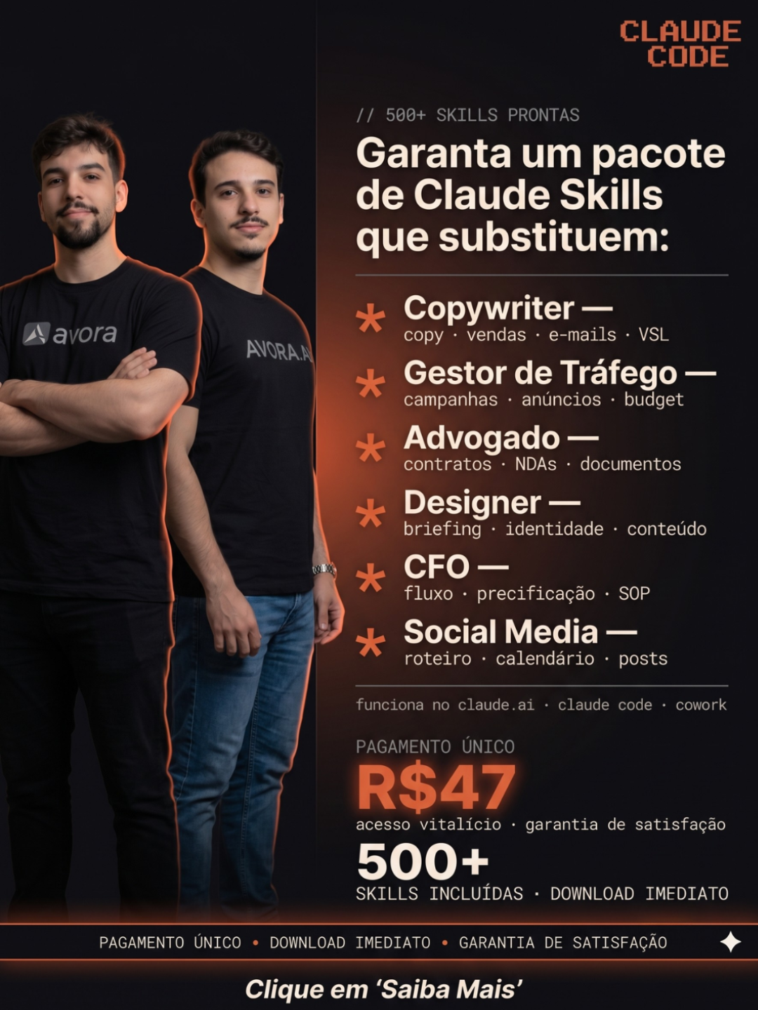 Avora.io Facebook ad