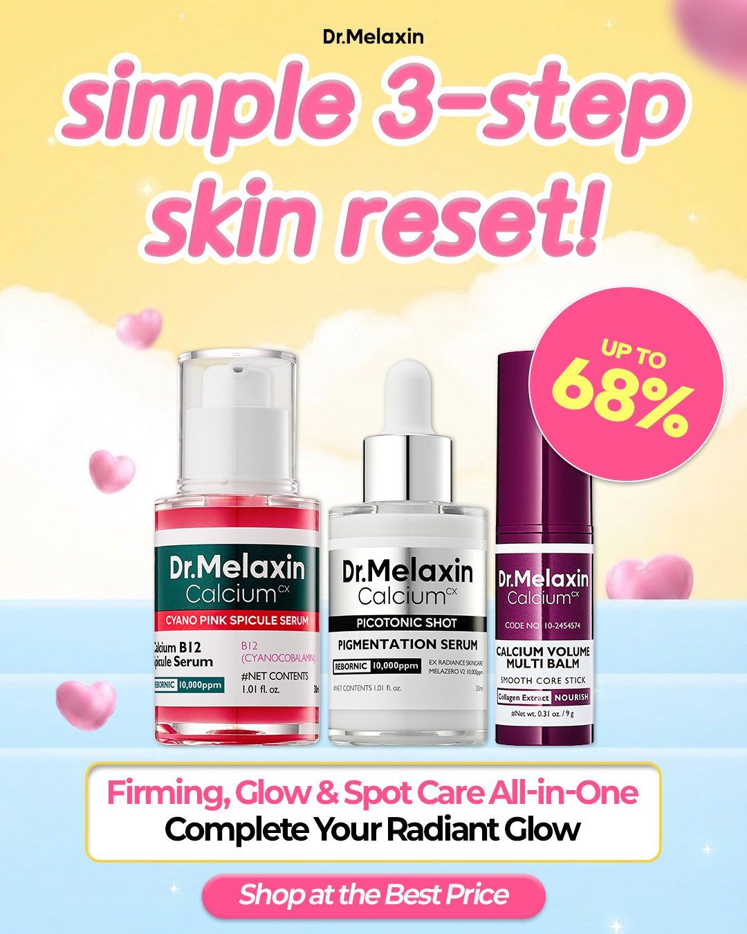 Dr.Melaxin UK Facebook ad