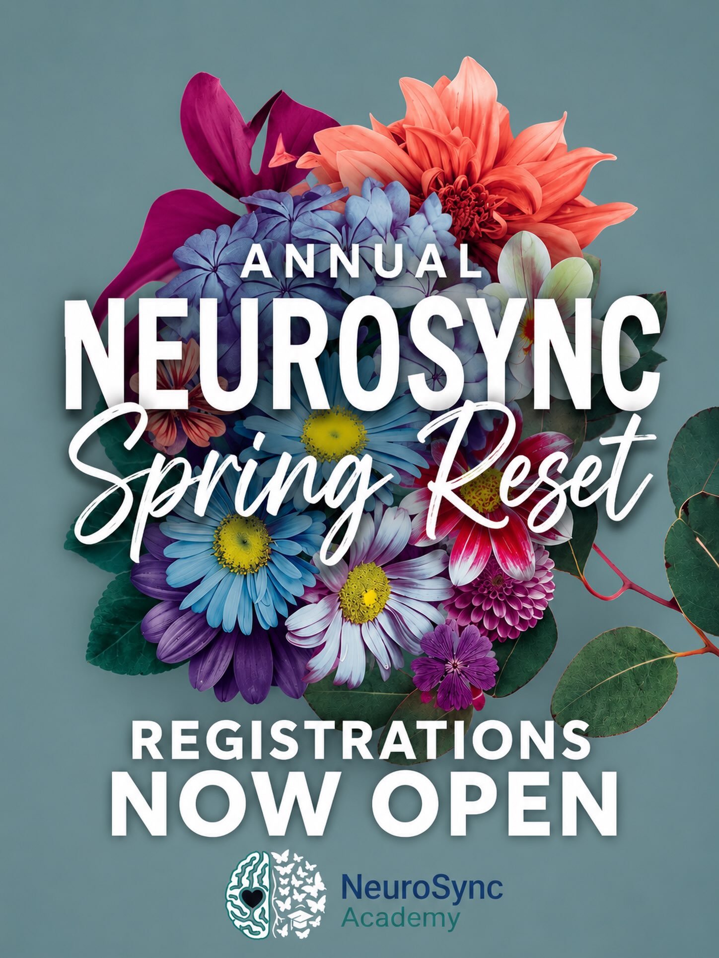 NeuroSync Academy & CPD Facebook ad: The annual NeuroSync Spring Reset is here!