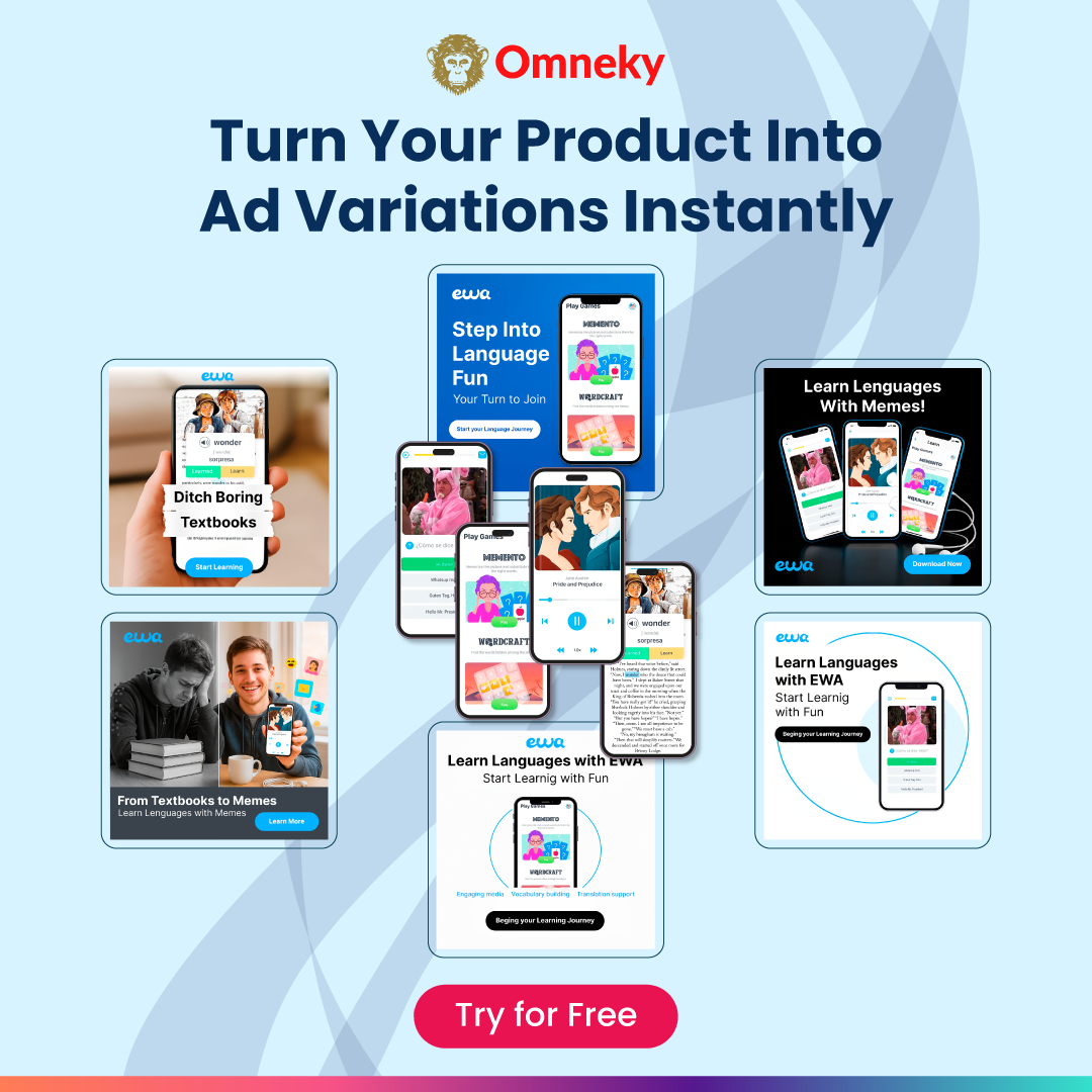 Omneky Facebook ad