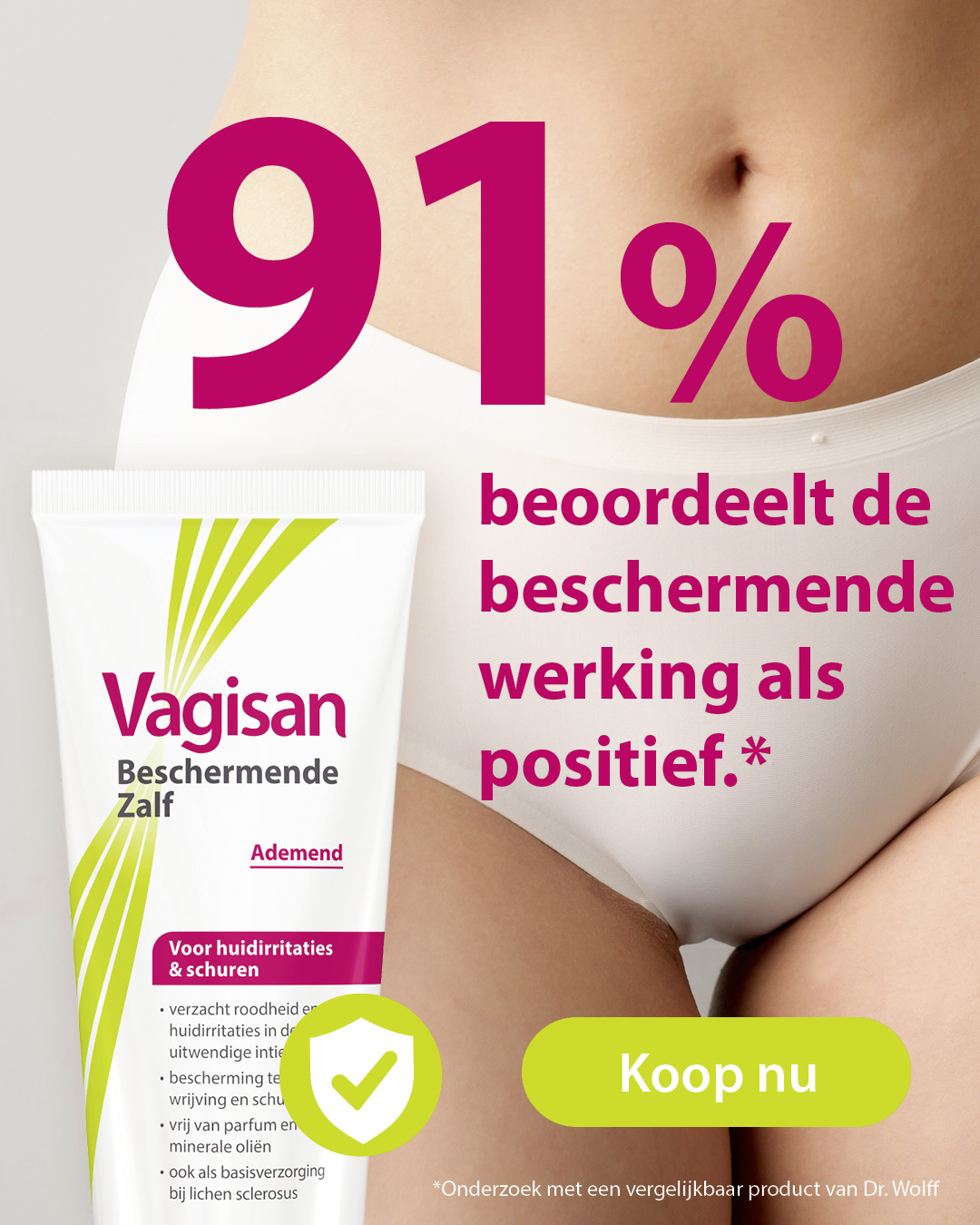 Vagisan Facebook ad from May 4, 2026
