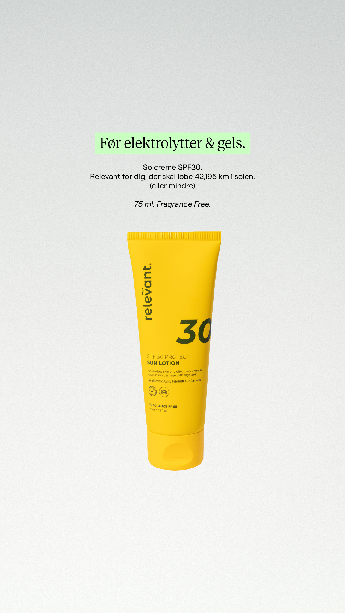 Relevant - Skincare Facebook ad