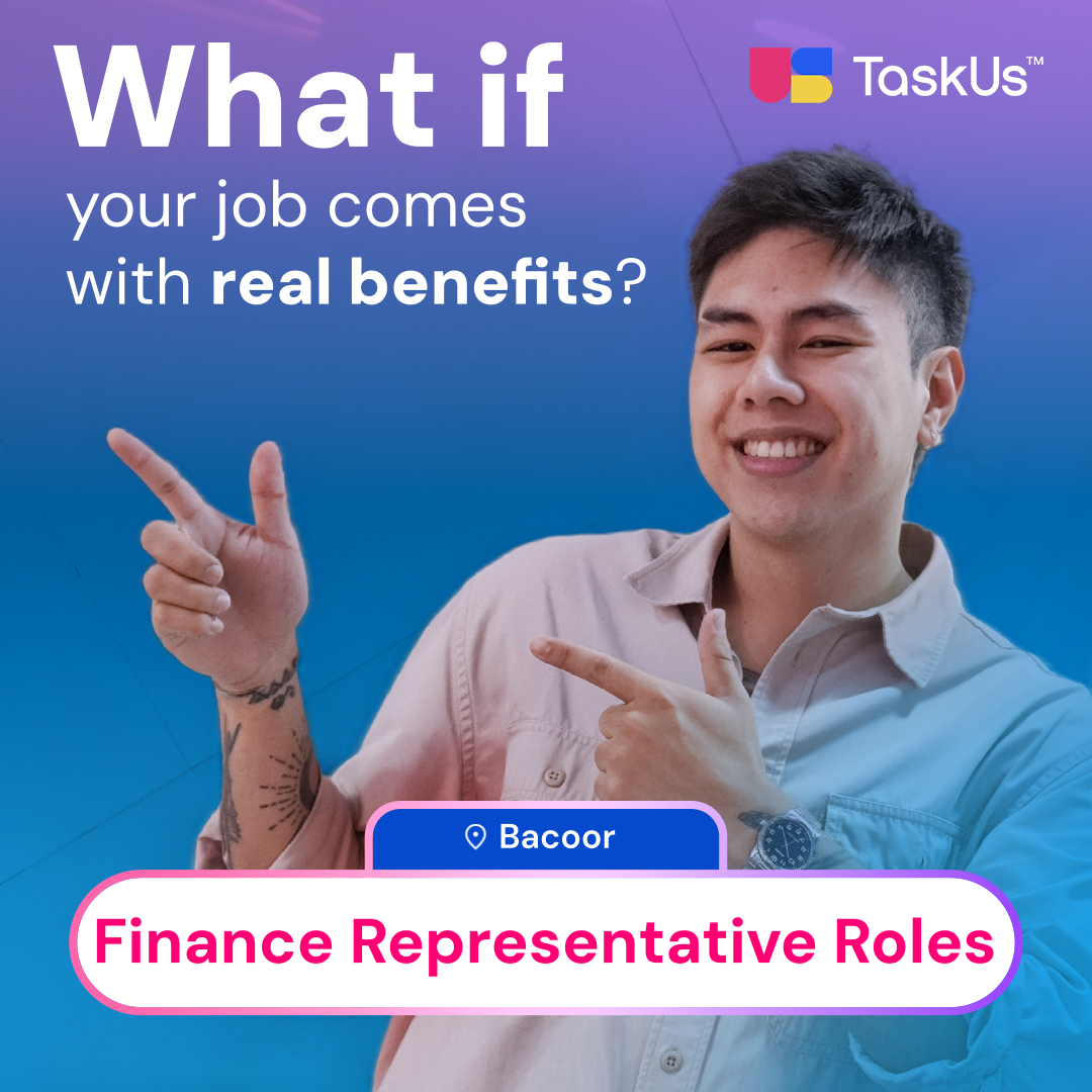 TaskUs Facebook ad