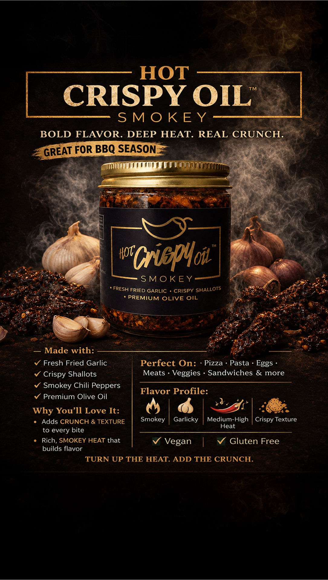 Hot Crispy Oil Facebook ad from Jul 8, 2026