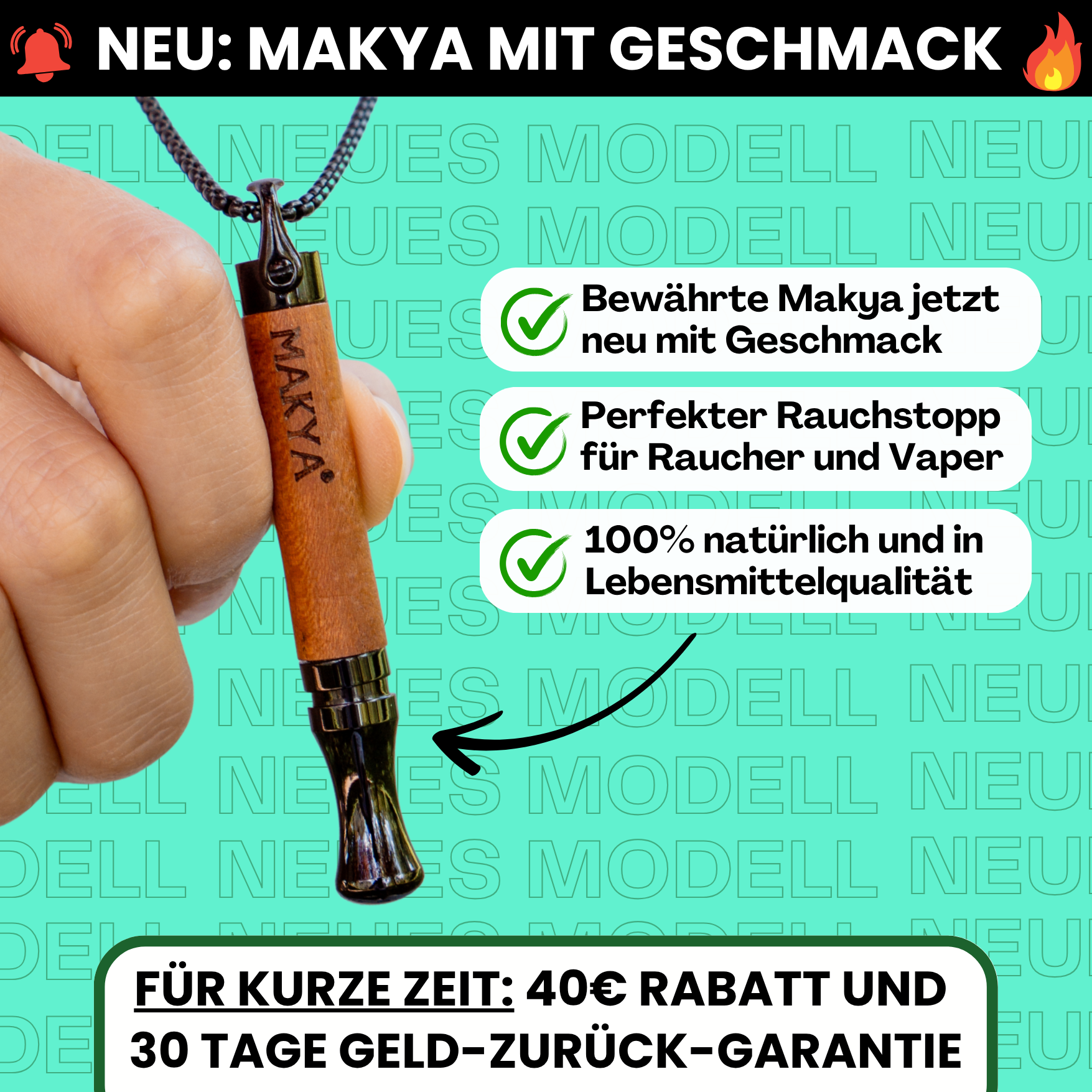 Makya-Rauchfrei Facebook ad