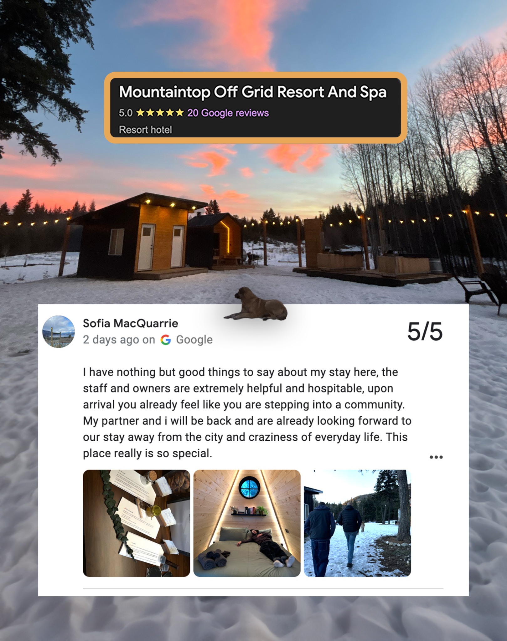 The Mountaintop At Rock Creek Facebook ad