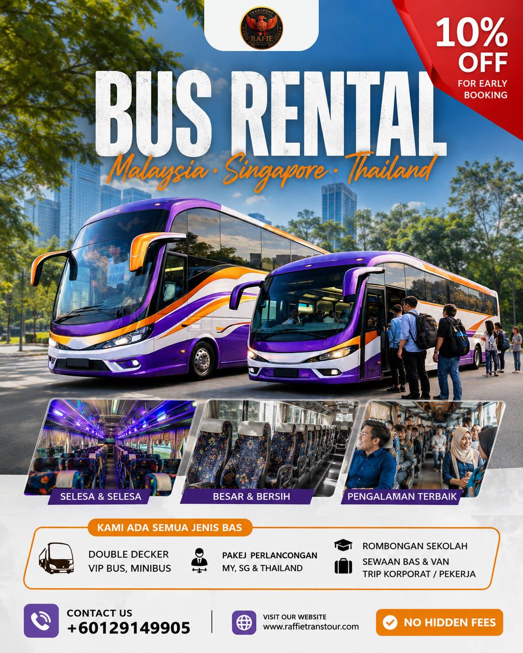 Raffie Transtour Facebook ad