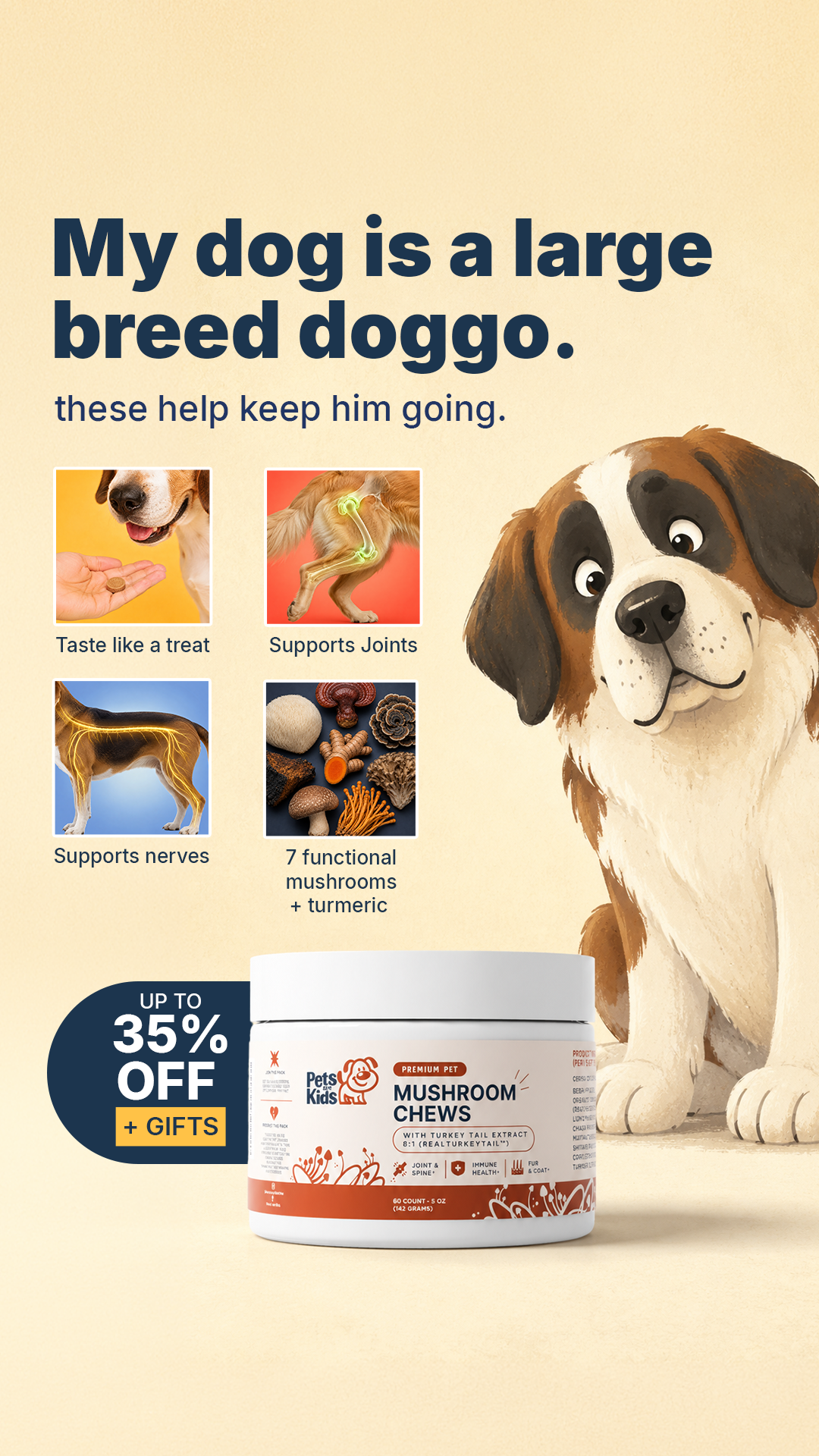 Pets Are Kids Facebook ad