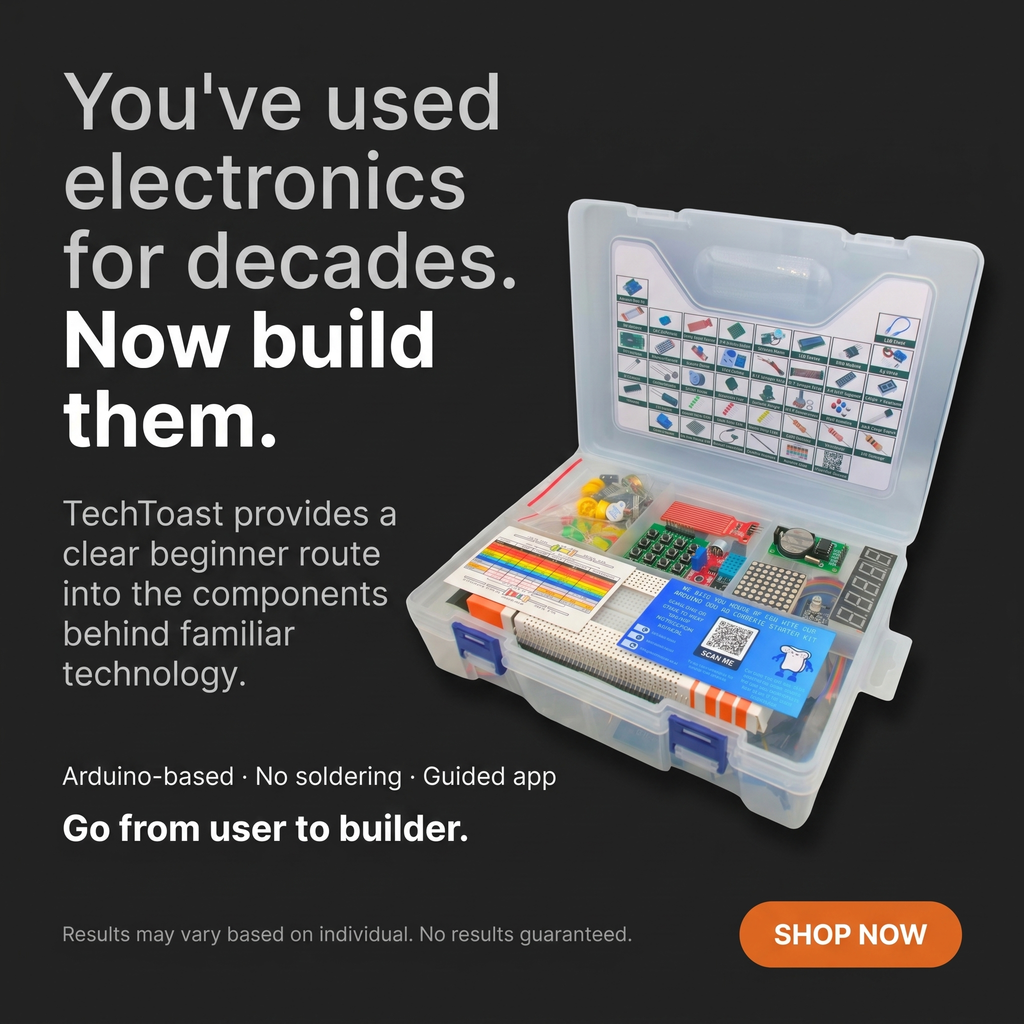 TechToast Academy Facebook ad: You deserve a break. They deserve a skillset
