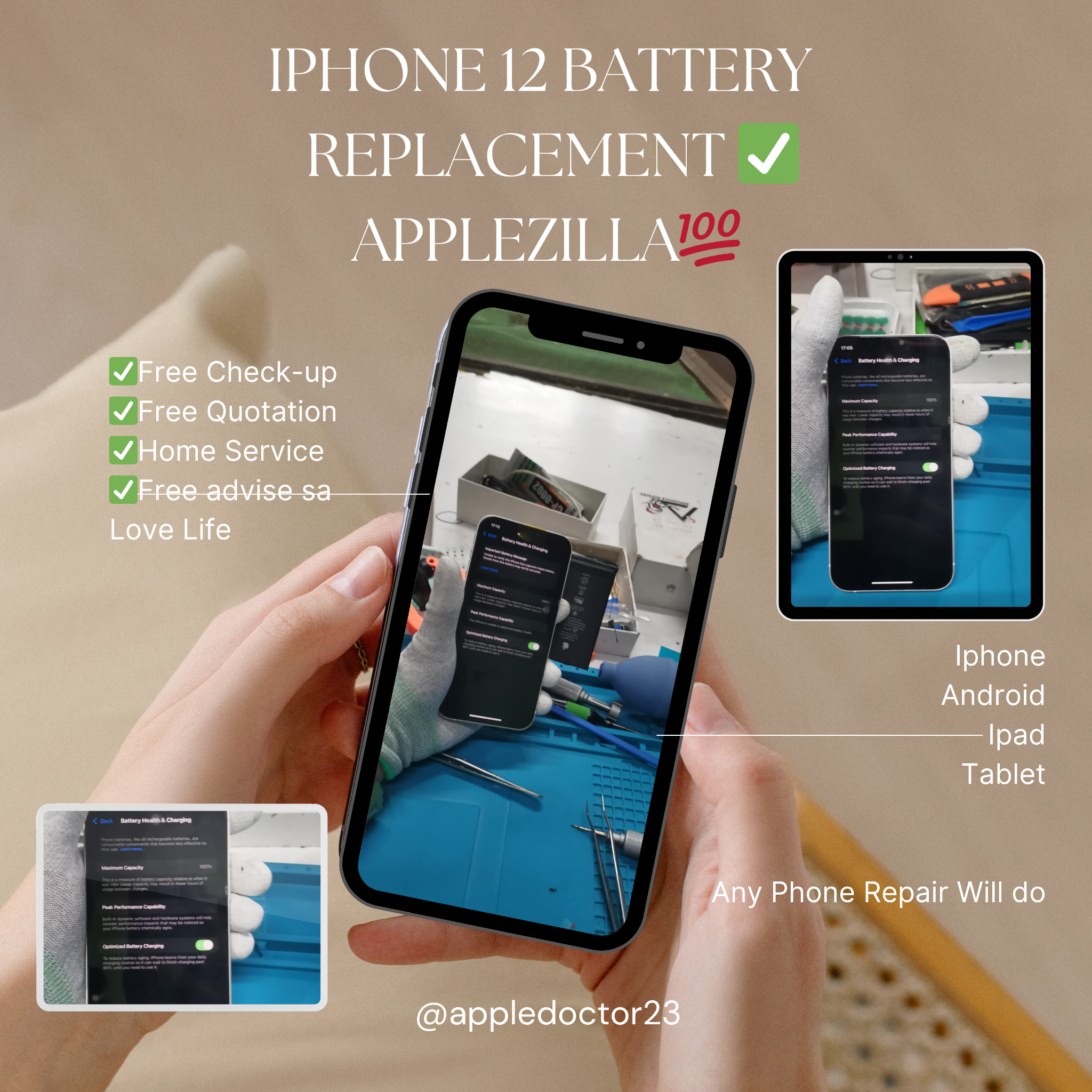 Apple Doctor Facebook ad: ππ₯ππ ππ’π π π¦ππ₯π©πππ ππ₯π’π¨π‘π ππ π¨π¦β¦