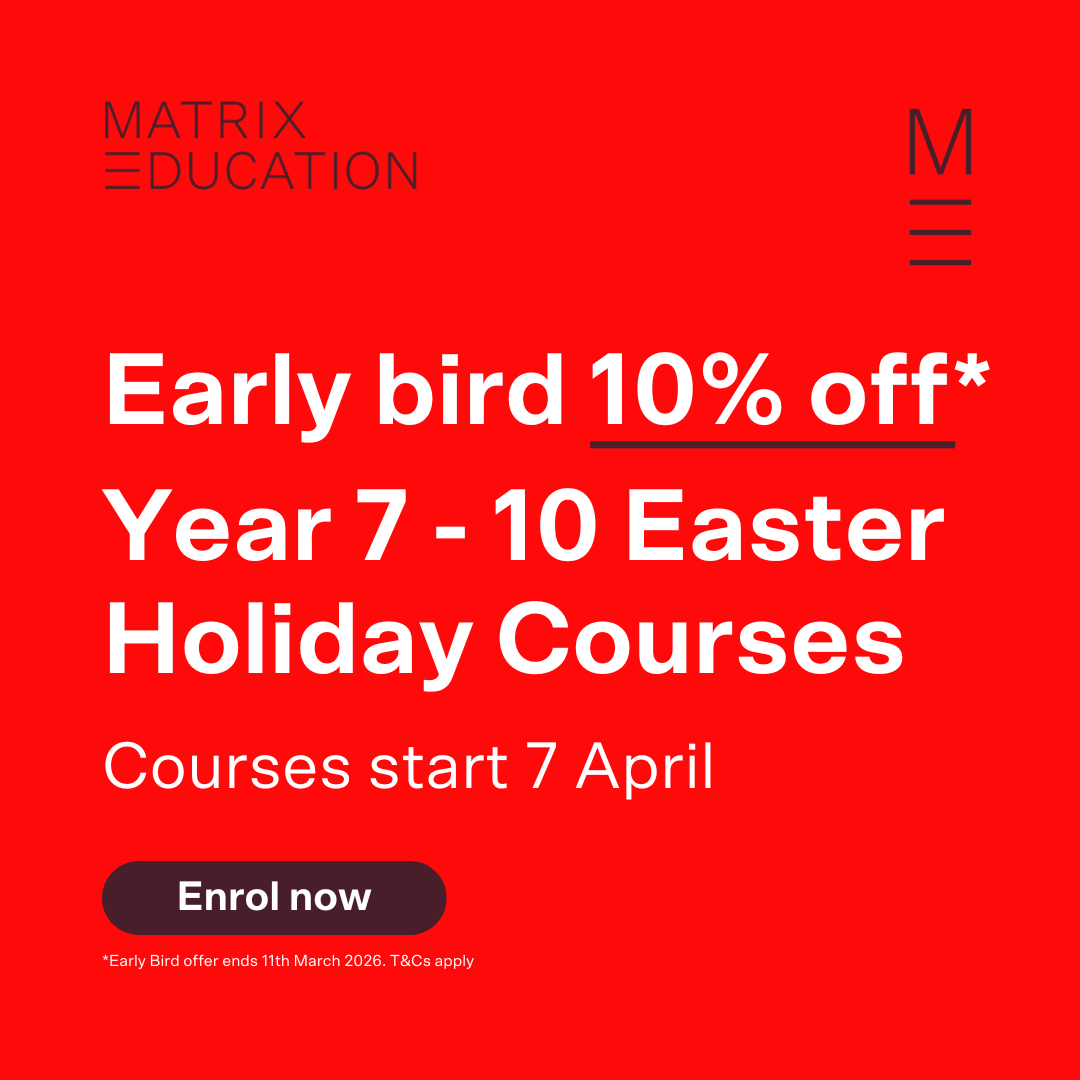 Matrix Education Facebook ad