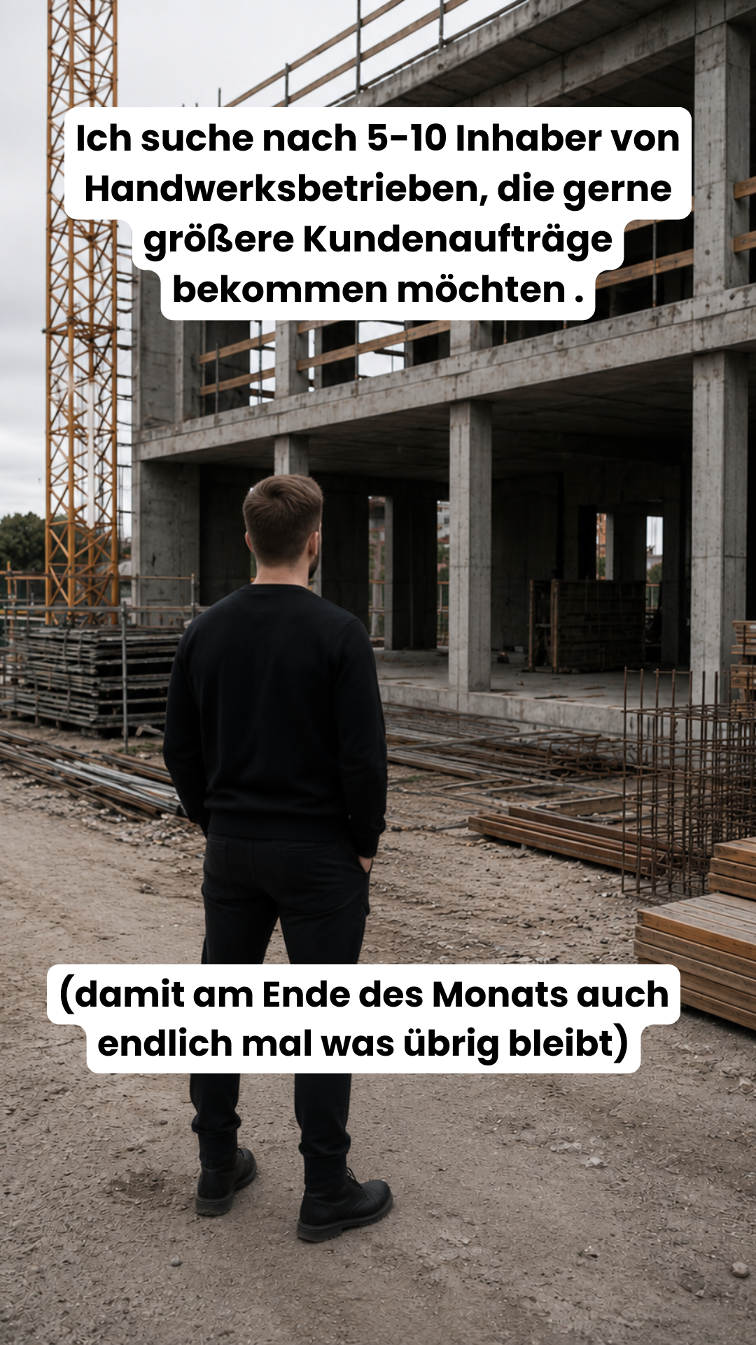 Patrick Mitter Facebook ad: Noch 5 Plätze frei für bessere Kunden