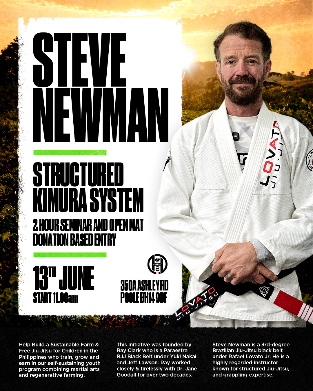 Youth and Nature Philippines Facebook ad: STRUCTURED KIMURA SYSTEM 2 HOUR SEMINAR AND OPEN MAT