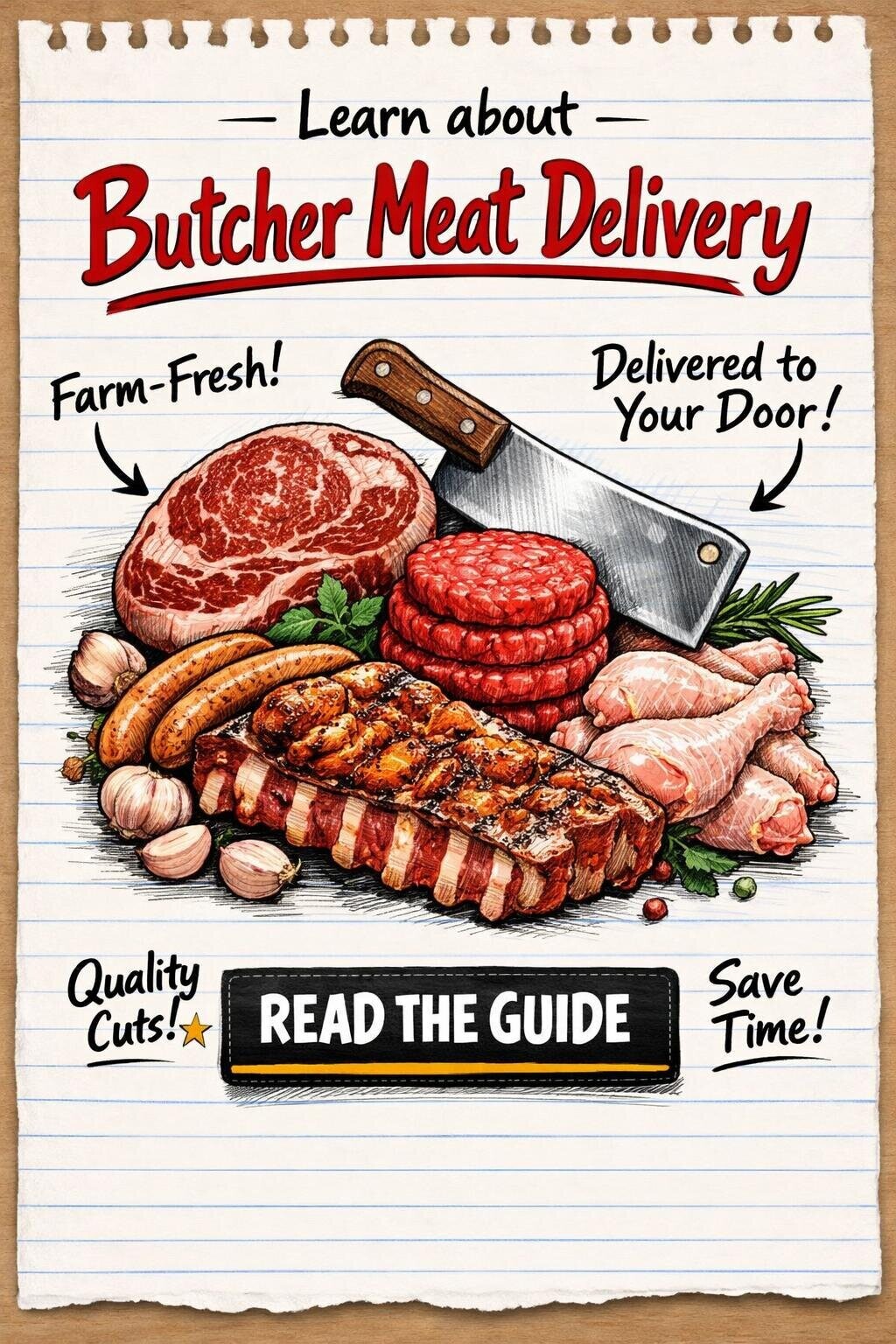 Career Compass Facebook ad: Exploring Butcher Meat Delivery Services and Options