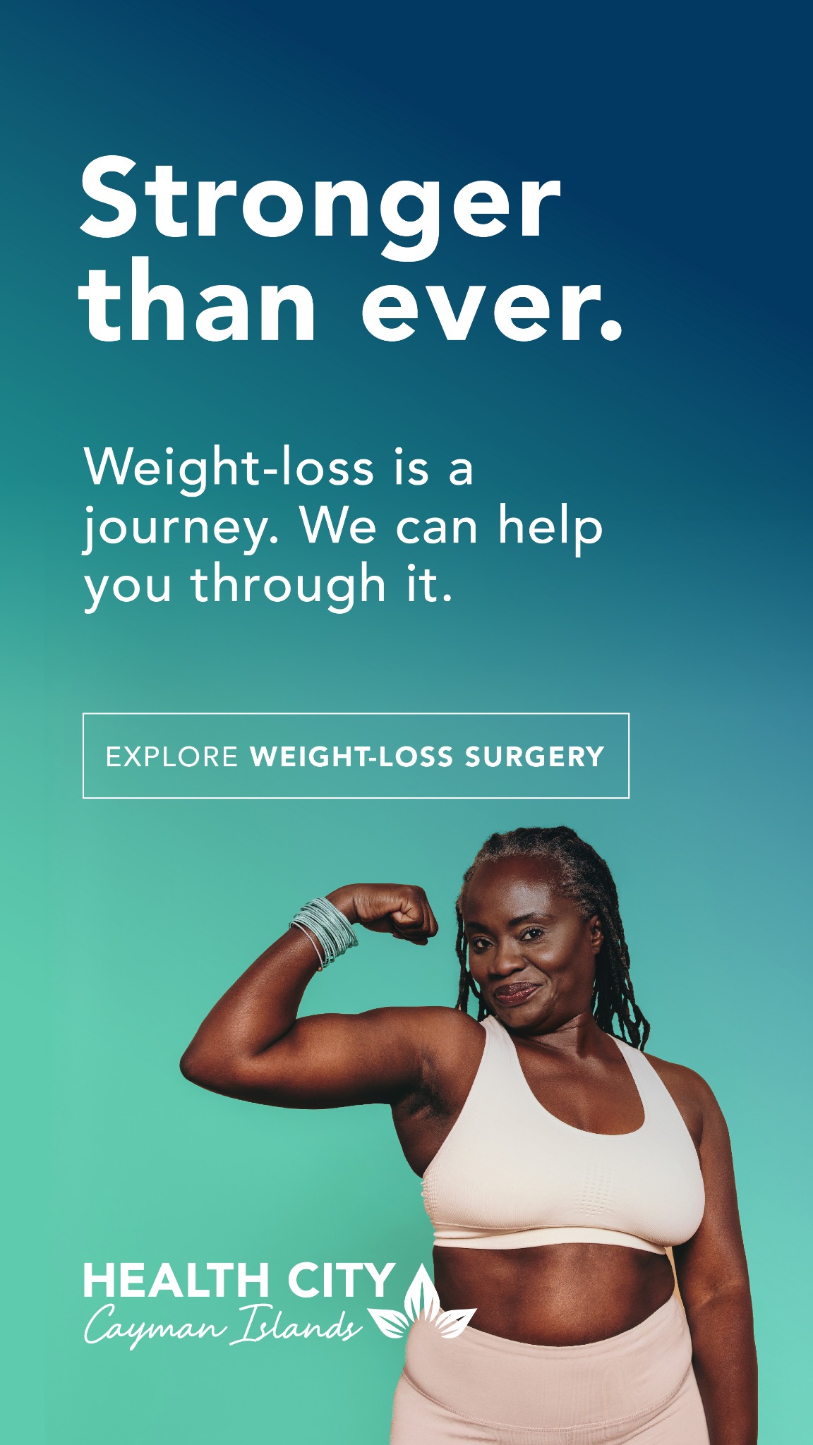 Health City Cayman Islands Facebook ad