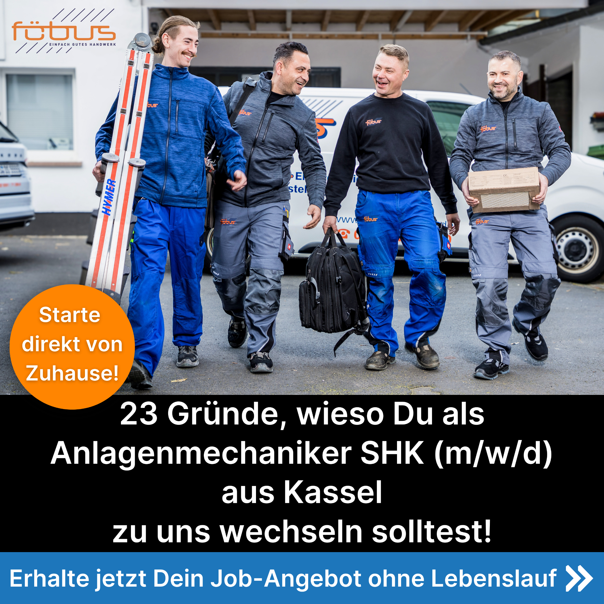CandidateFlow: Anlagenmechaniker SHK Facebook ad
