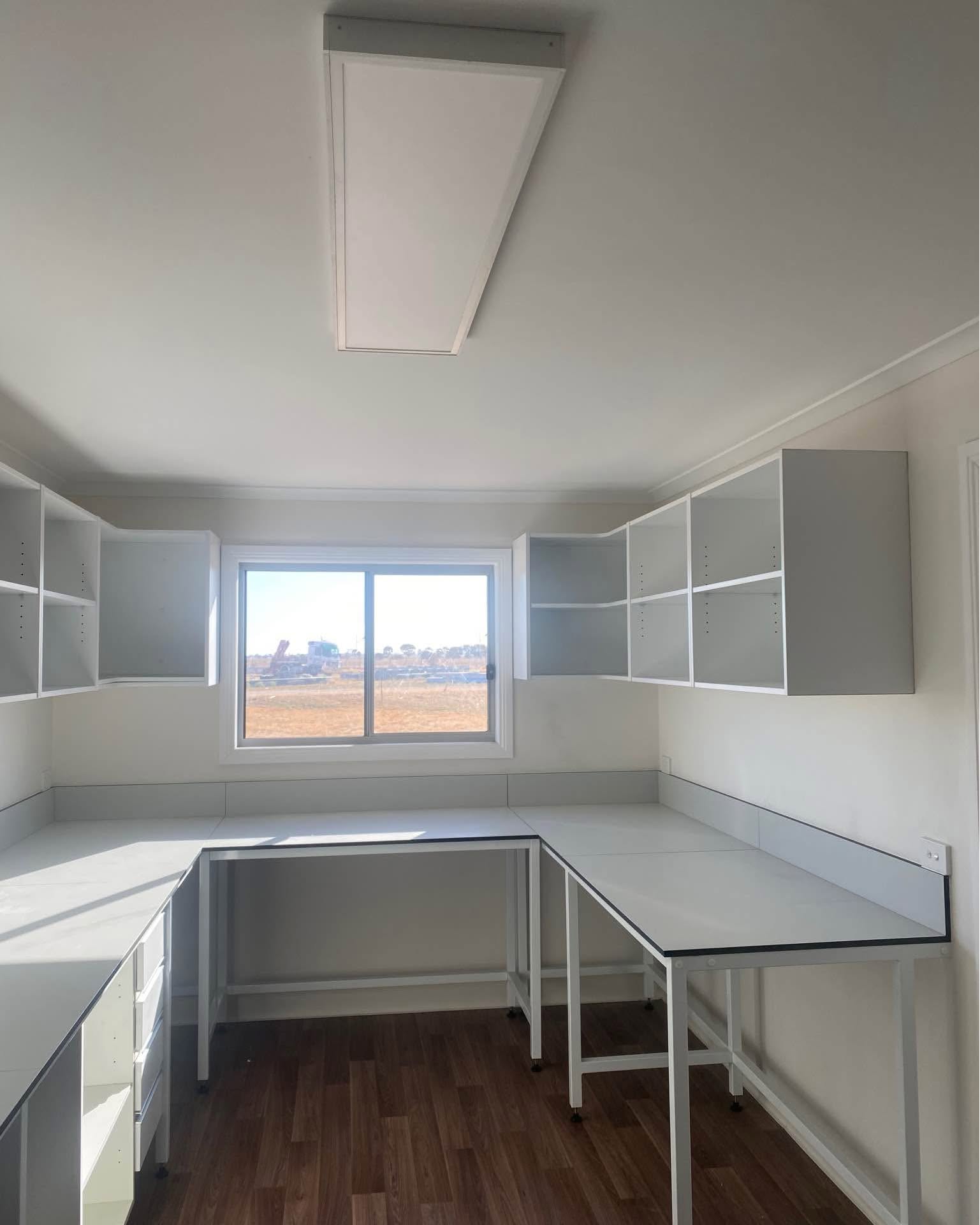 John Wilson Facebook ad: Transportable 6x3 Lab Building