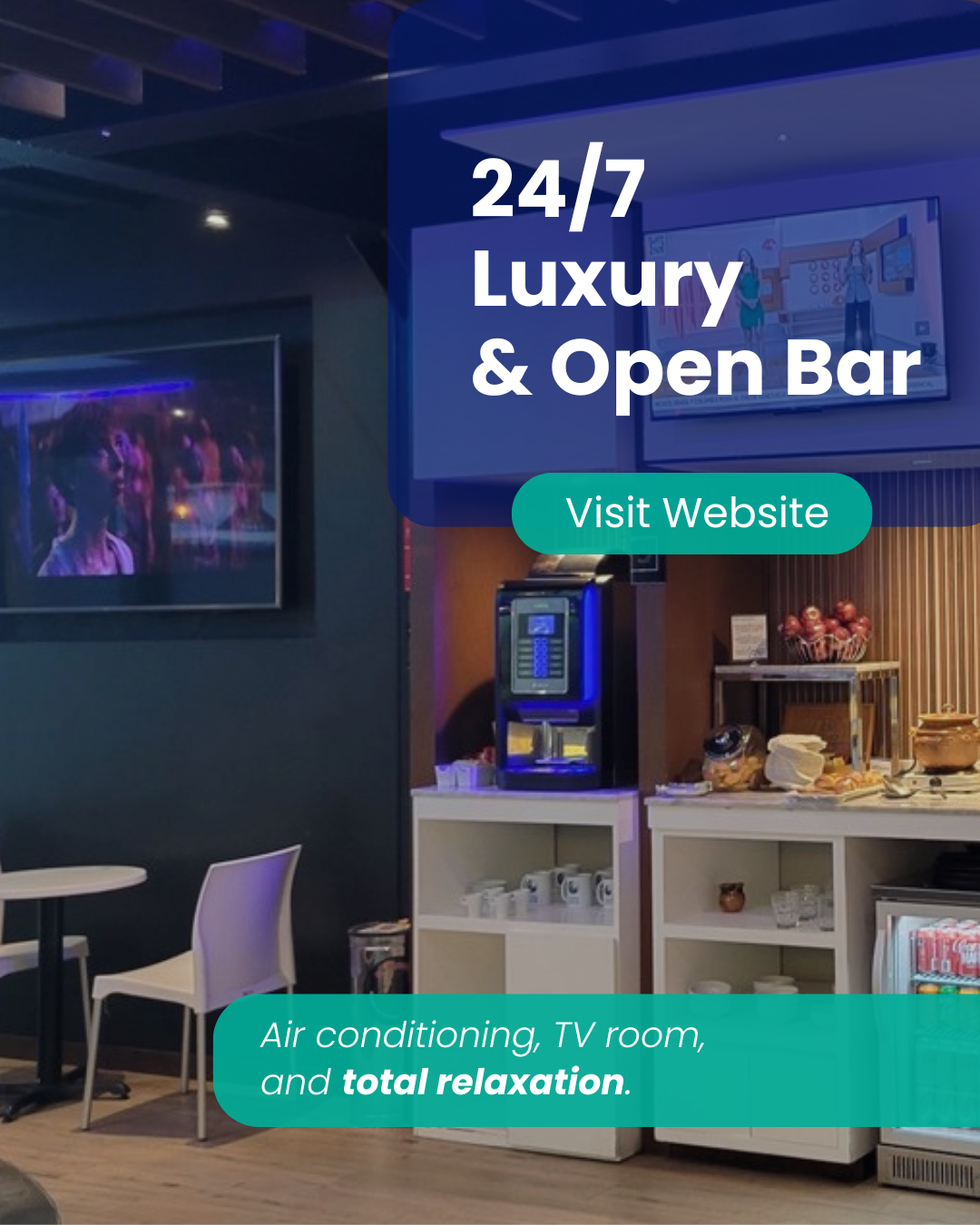 Global Lounge Network Facebook ad: Cancún T3 Lounge | Passes from $38
