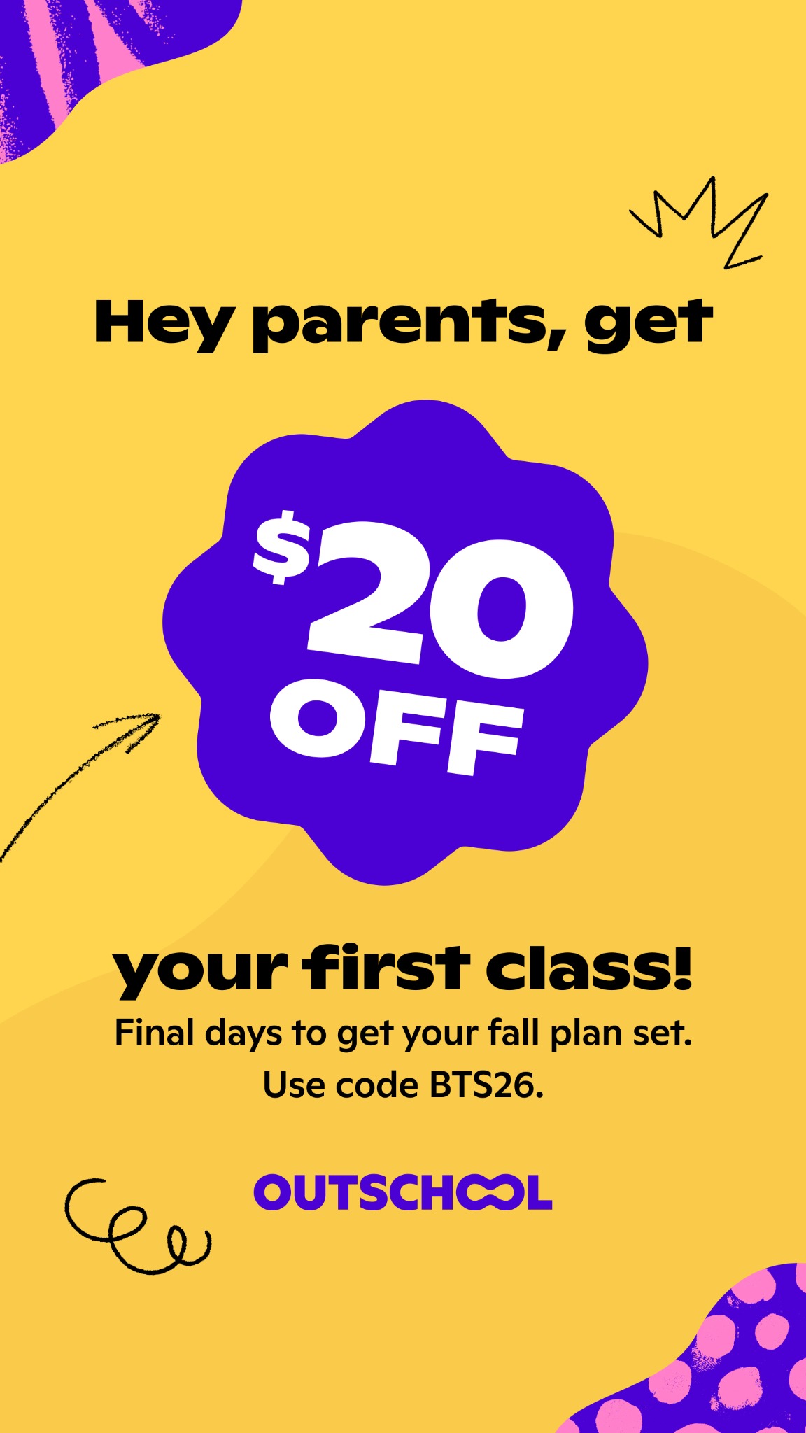 Outschool Facebook ad