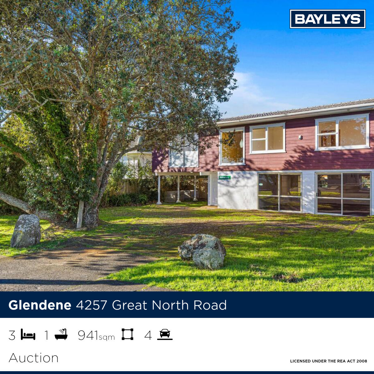 Bayleys Real Estate Facebook ad