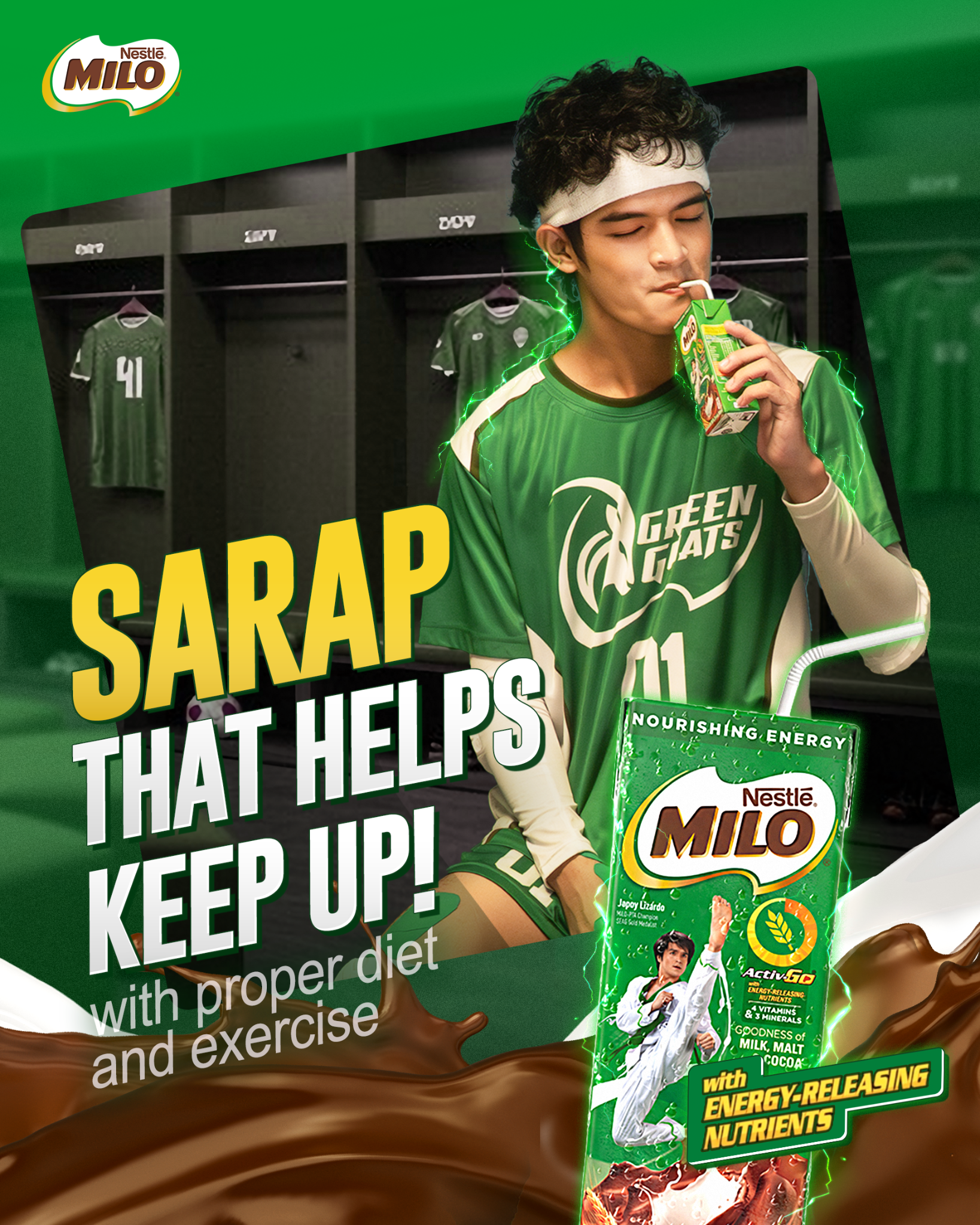 MILO Philippines Facebook ad from Jul 3, 2026