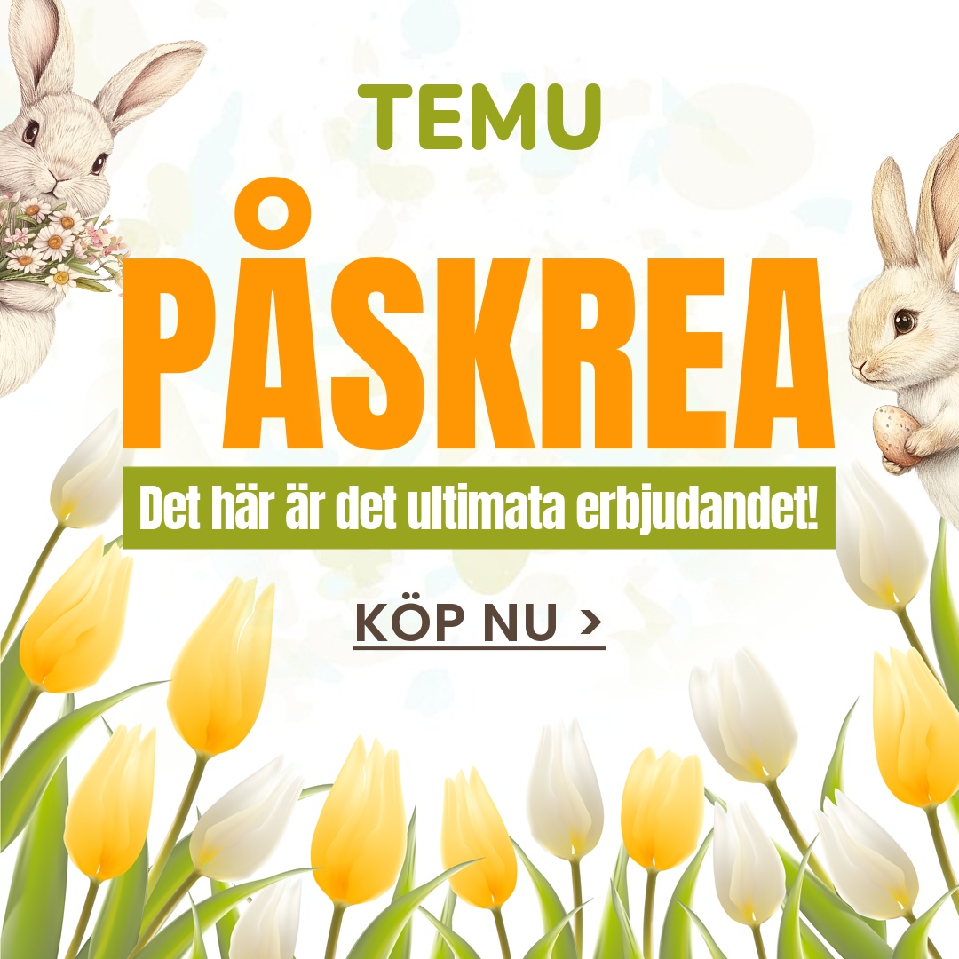 Temu Sweden Facebook ad