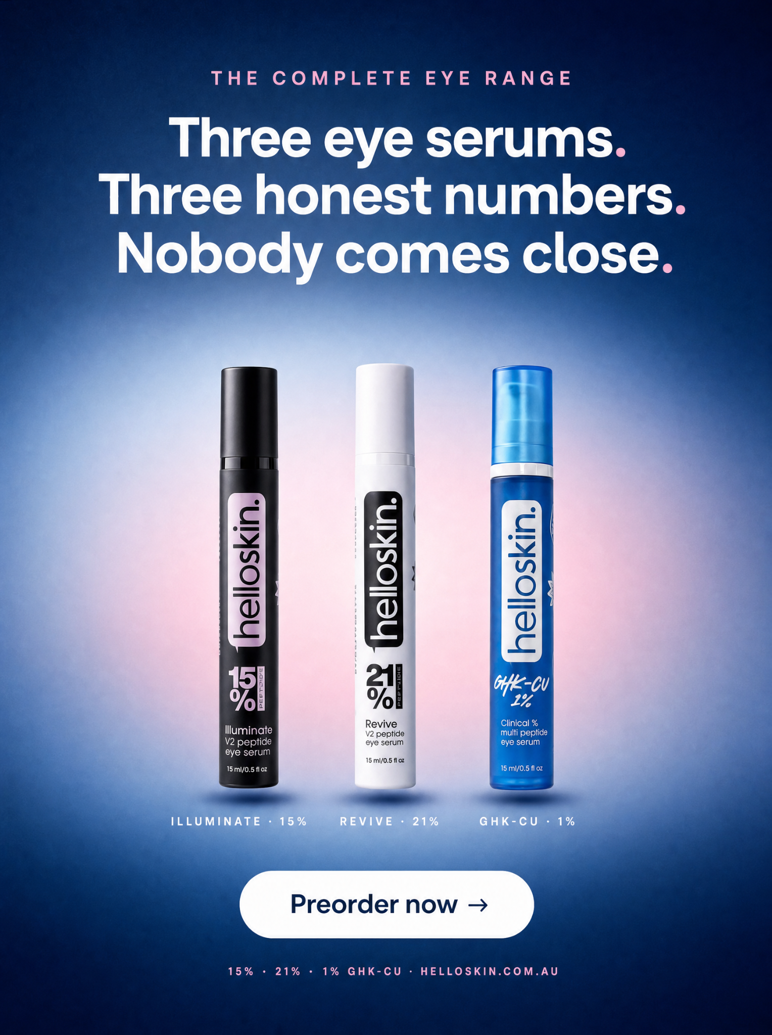 Helloskin Facebook ad