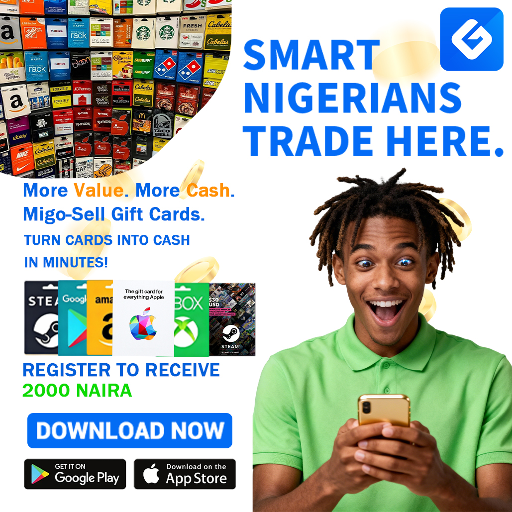 Migo - Sell Gift Cards Facebook ad