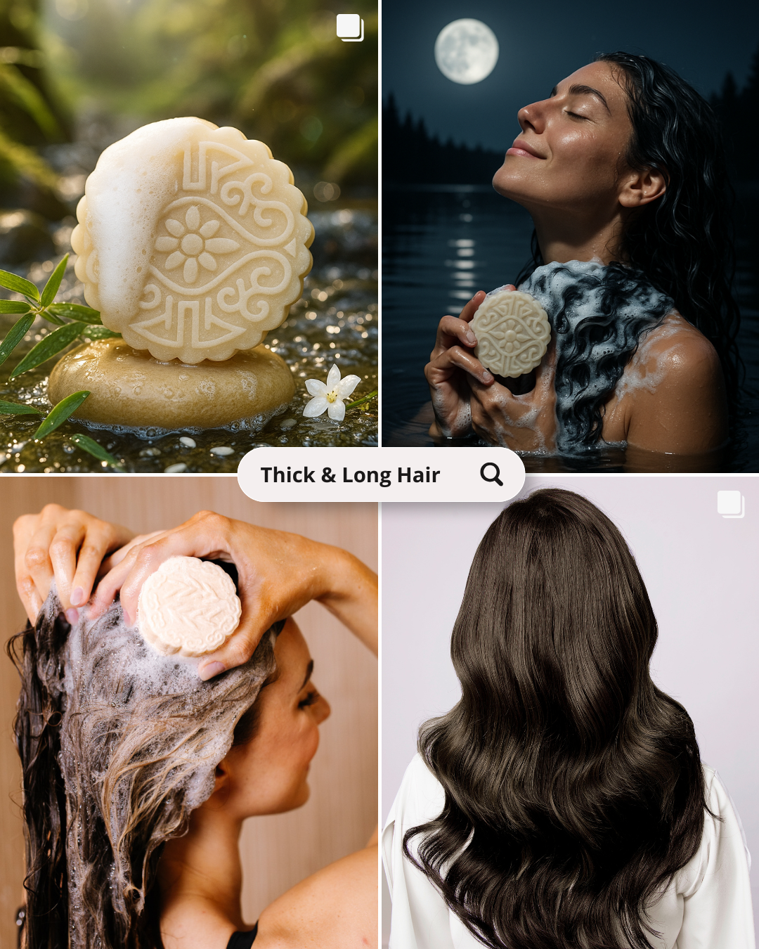 The Modern Mane Facebook ad: The Viori Rice Shampoo Bar