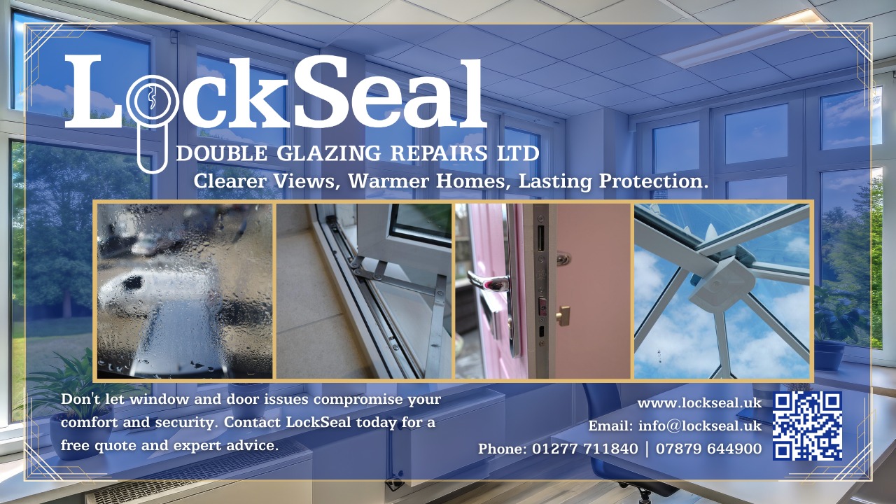 Lockseal Double Glazing Repairs Ltd Facebook ad: Covering your area, we repair all types of…