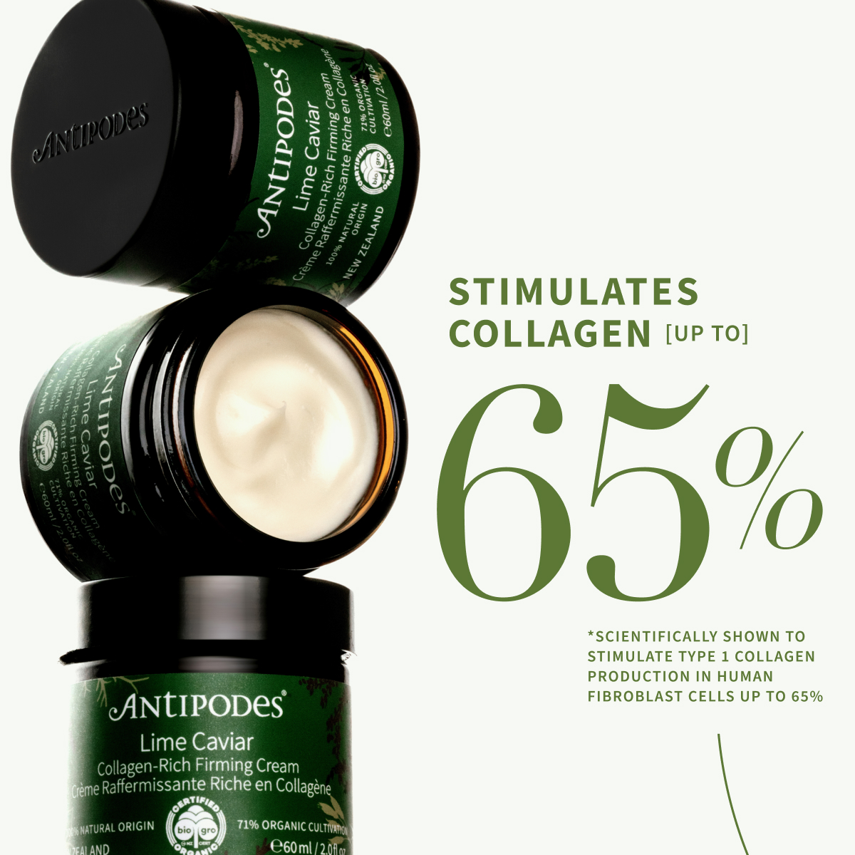 Antipodes Scientific Green Beauty Facebook ad