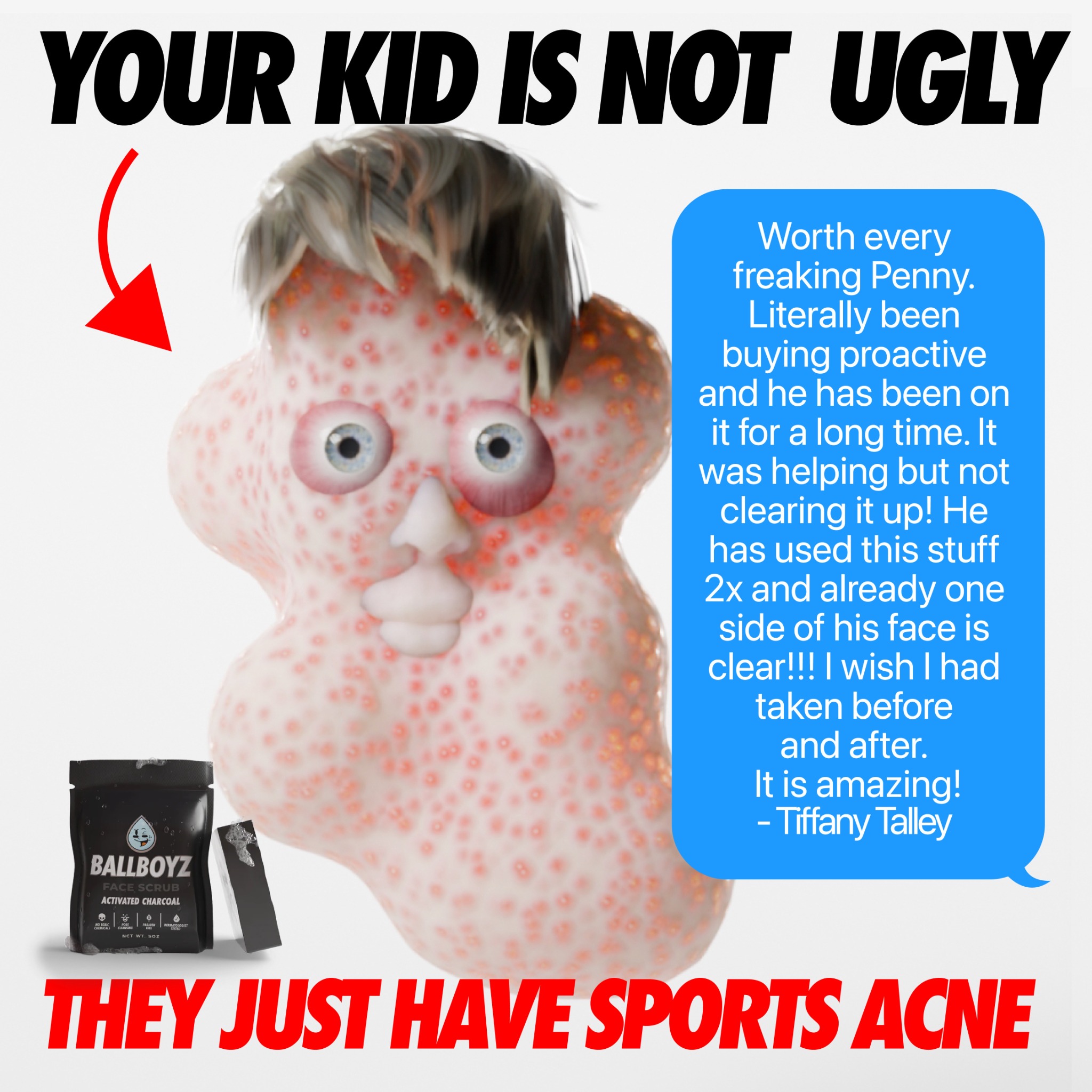 Ballboyz Soap Facebook ad