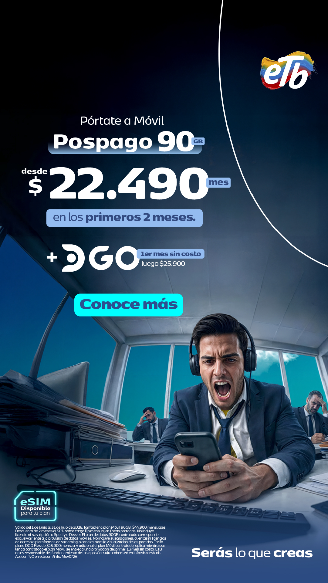 ETB Facebook ad from Jul 6, 2026