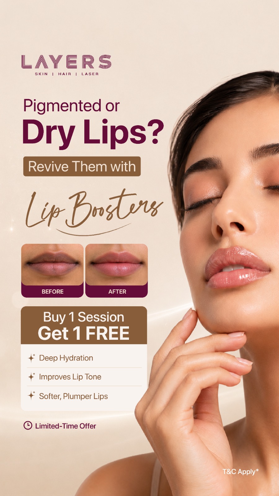 Layers Clinics Facebook ad