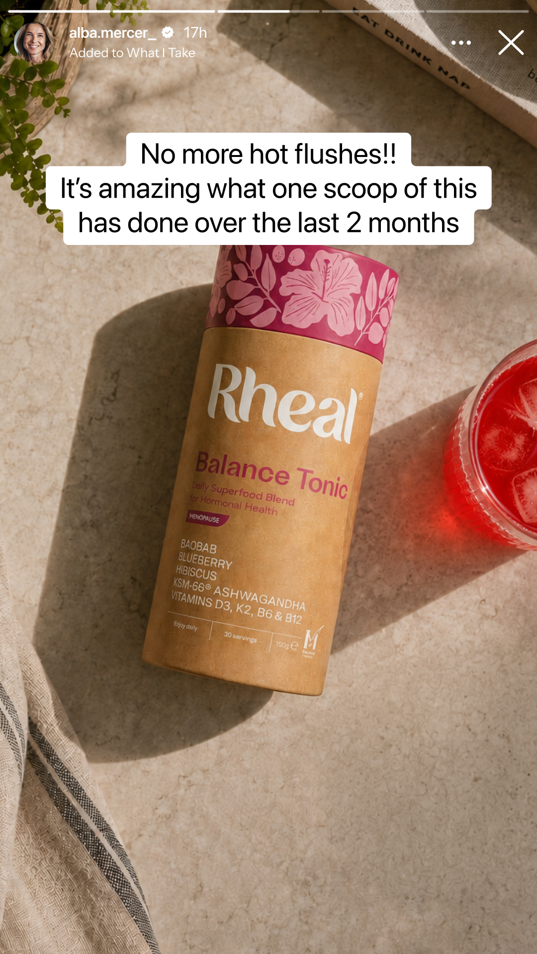 Rheal Facebook ad