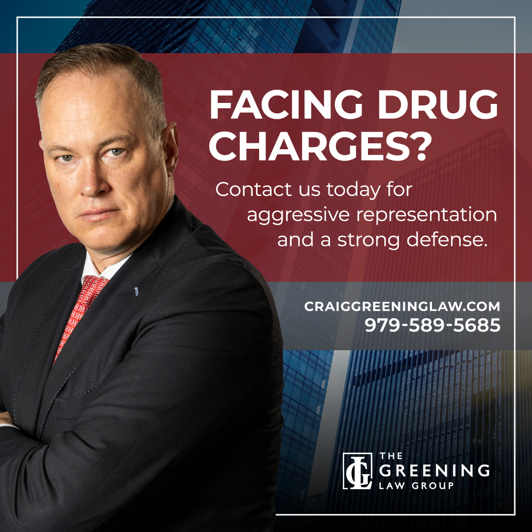 Greening Law, PC Facebook ad: Drug Charges? We Can Help