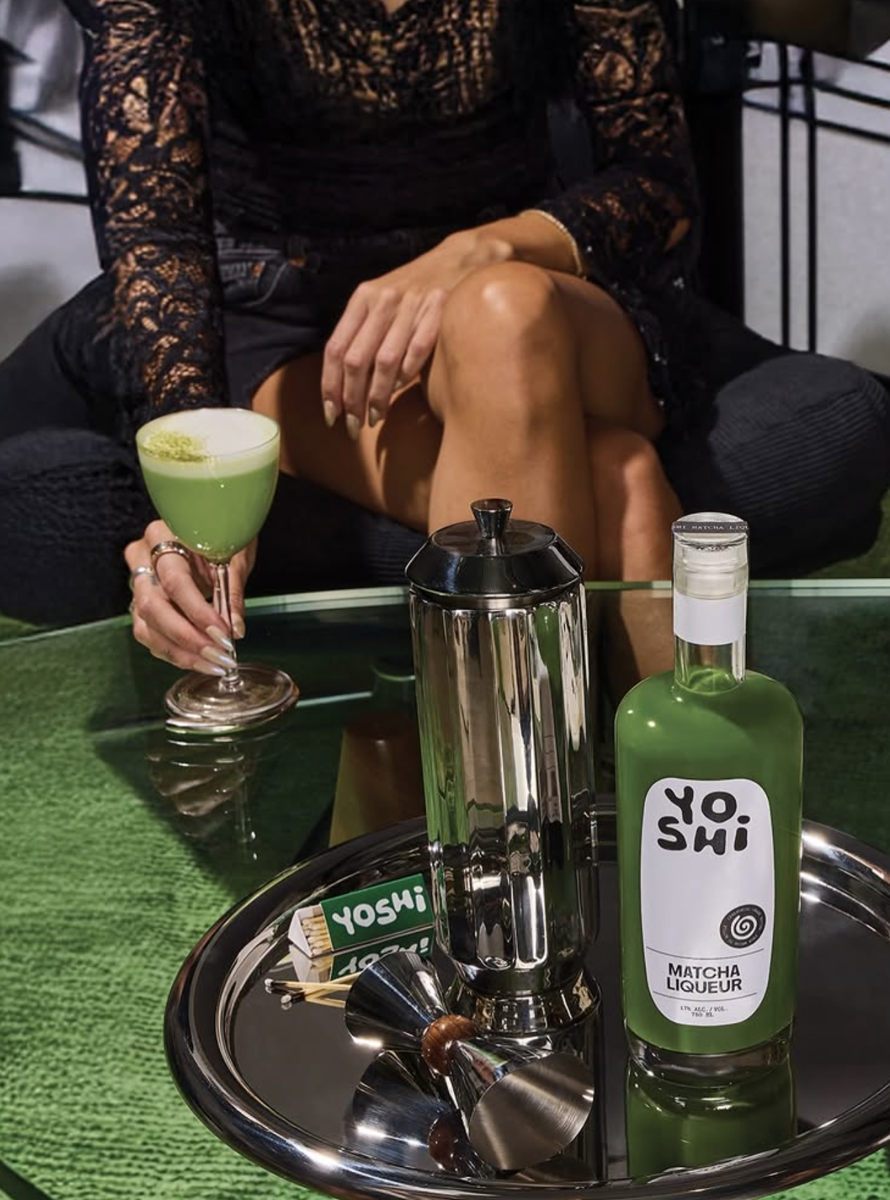 Drink-Yoshi Facebook ad: Free shipping with code GOODTIMES