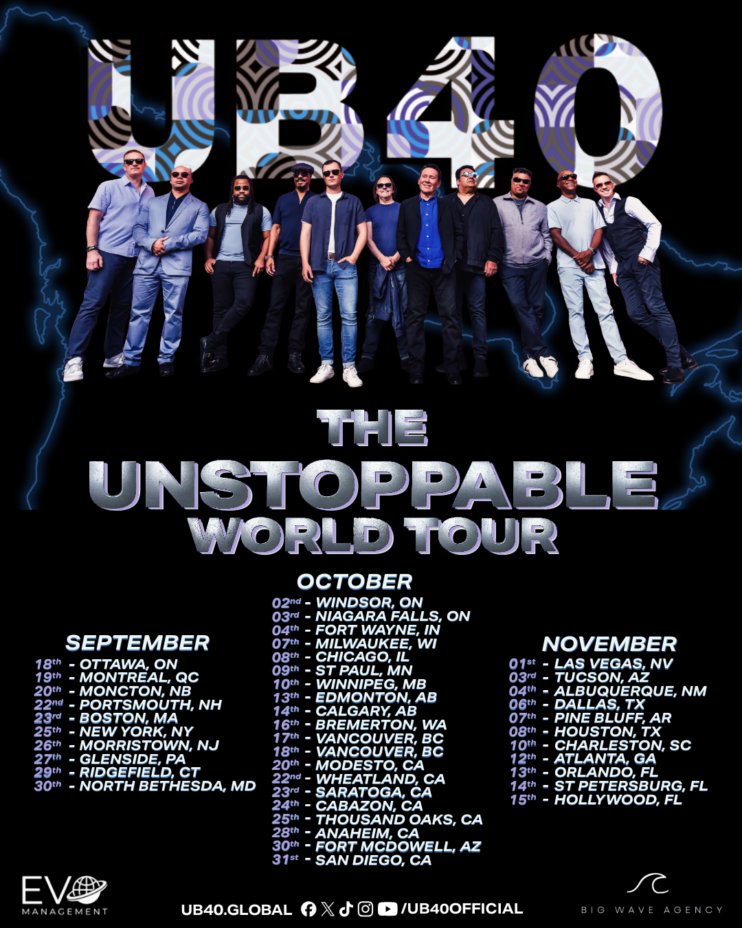 UB40 Facebook ad: See UB40 live in concert 07/11 at the Saracen Casino Resort!