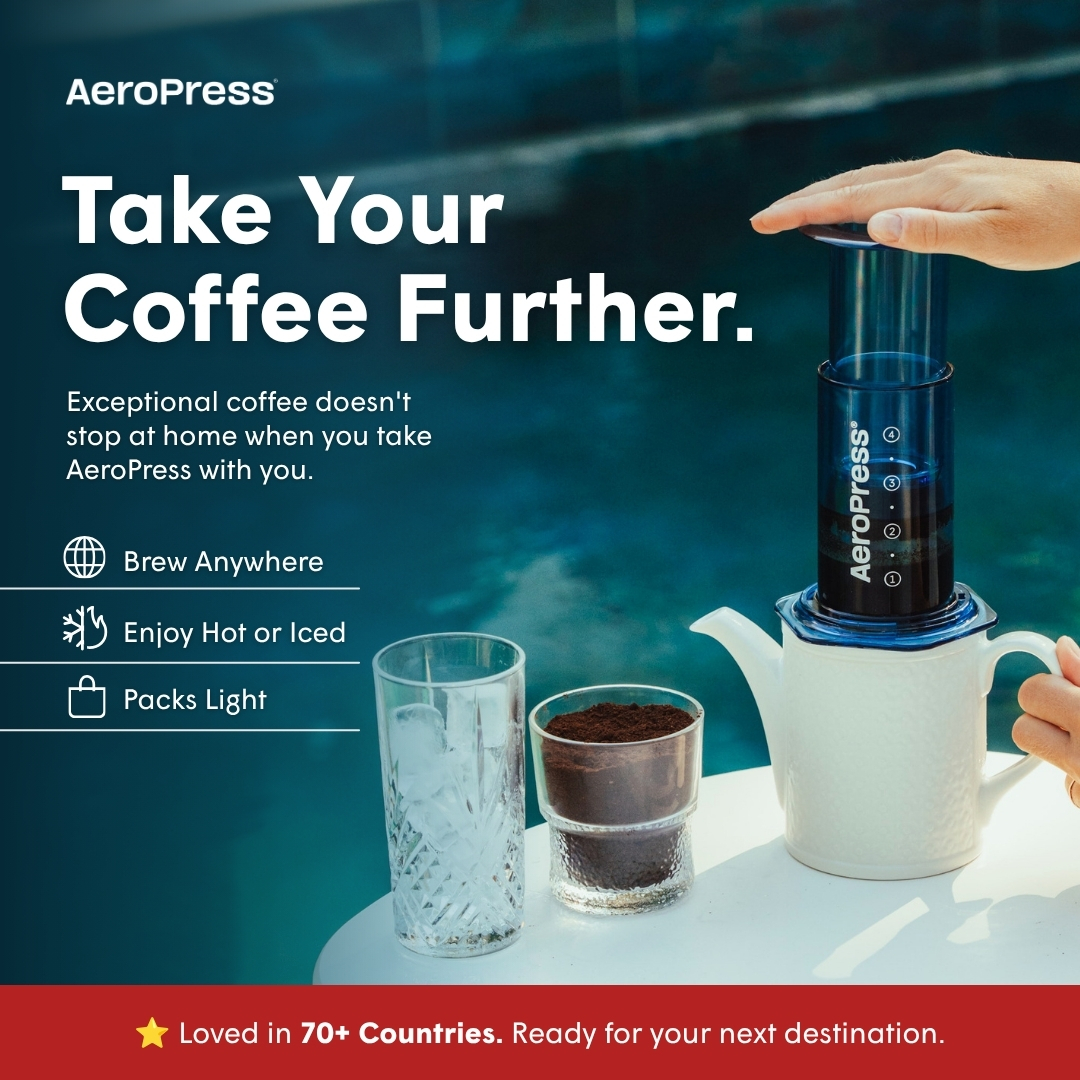 AeroPress Facebook ad