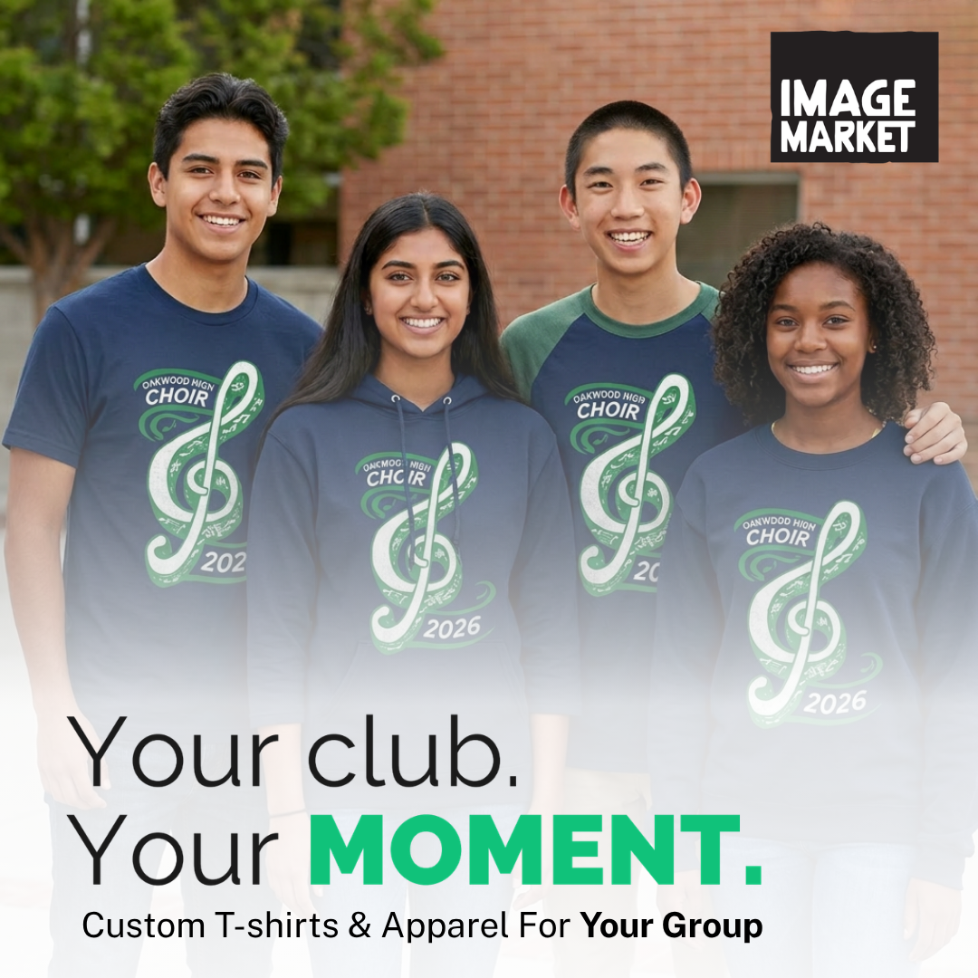Image Market Facebook ad: Custom Gear for Every Club