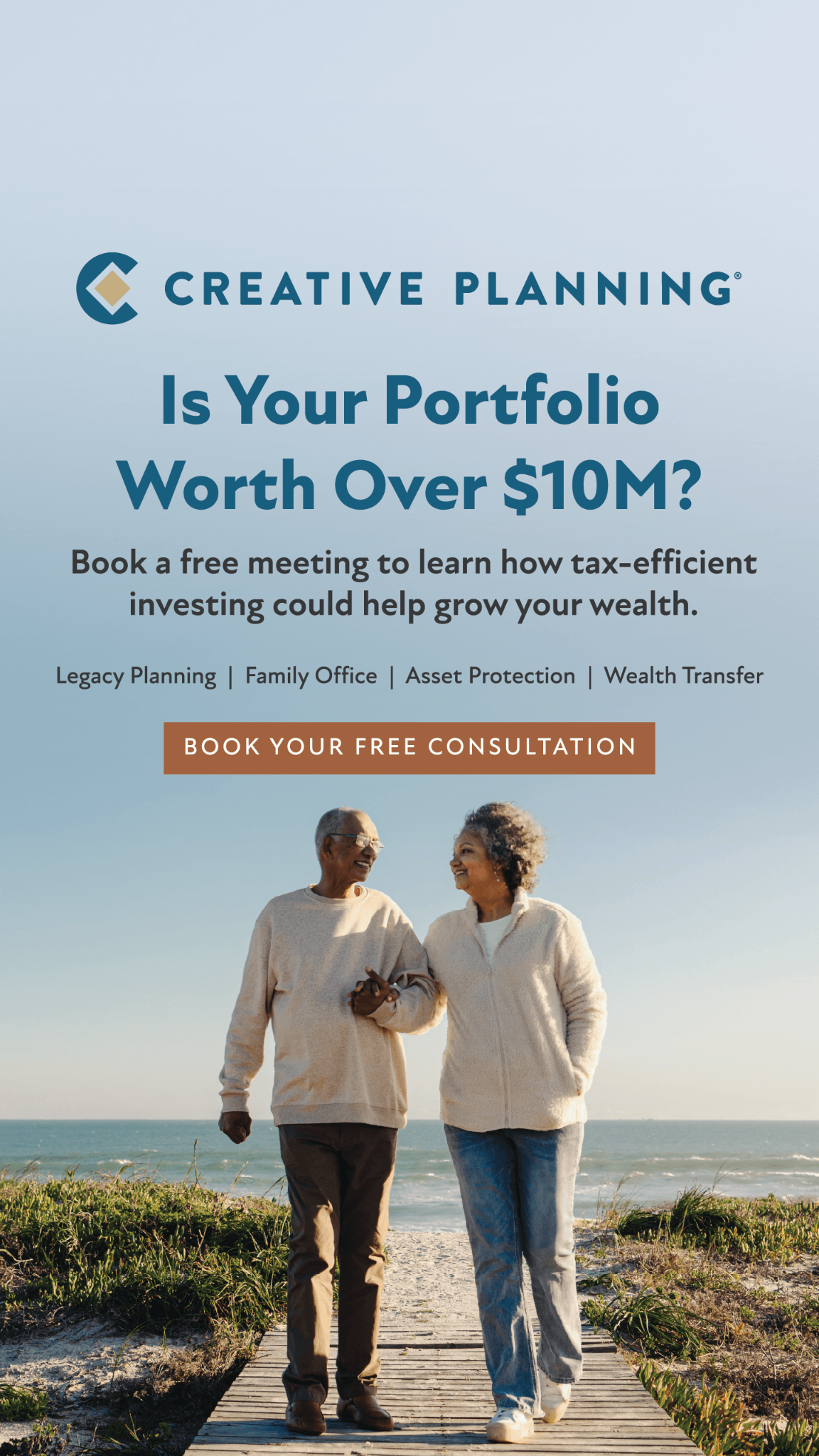 Creative Planning, LLC Facebook ad