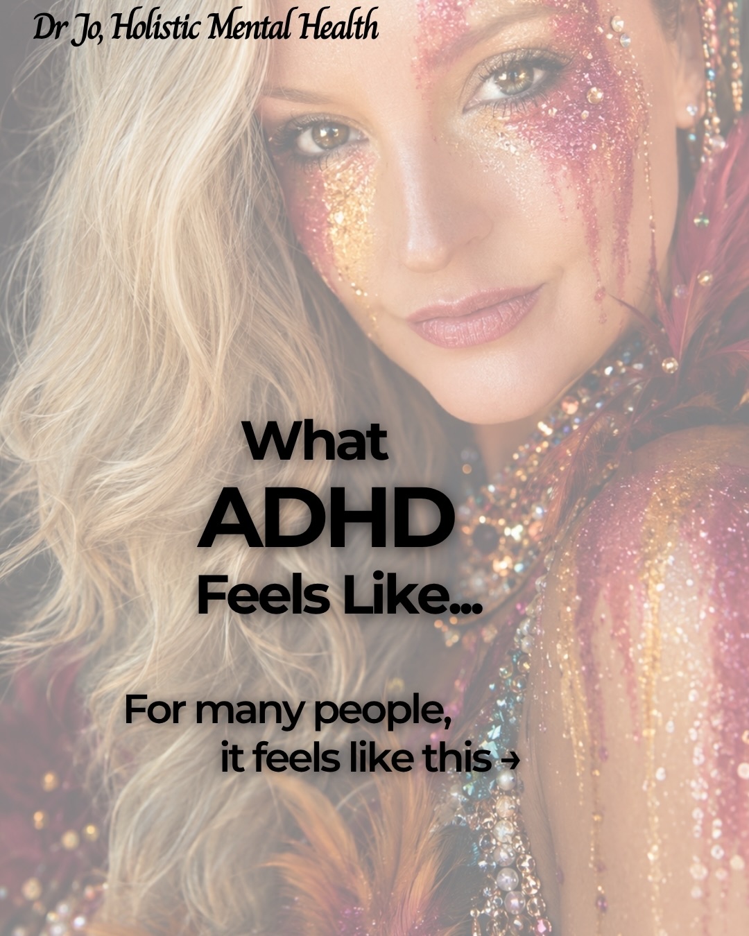 Dr Jo, Holistic Mental Health Facebook ad