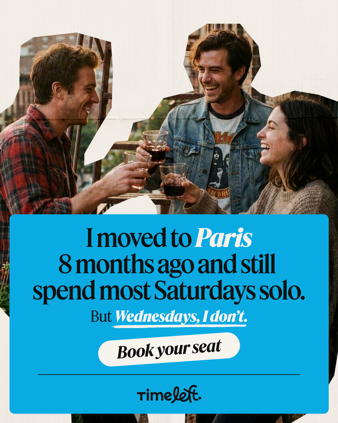 Timeleft Facebook ad