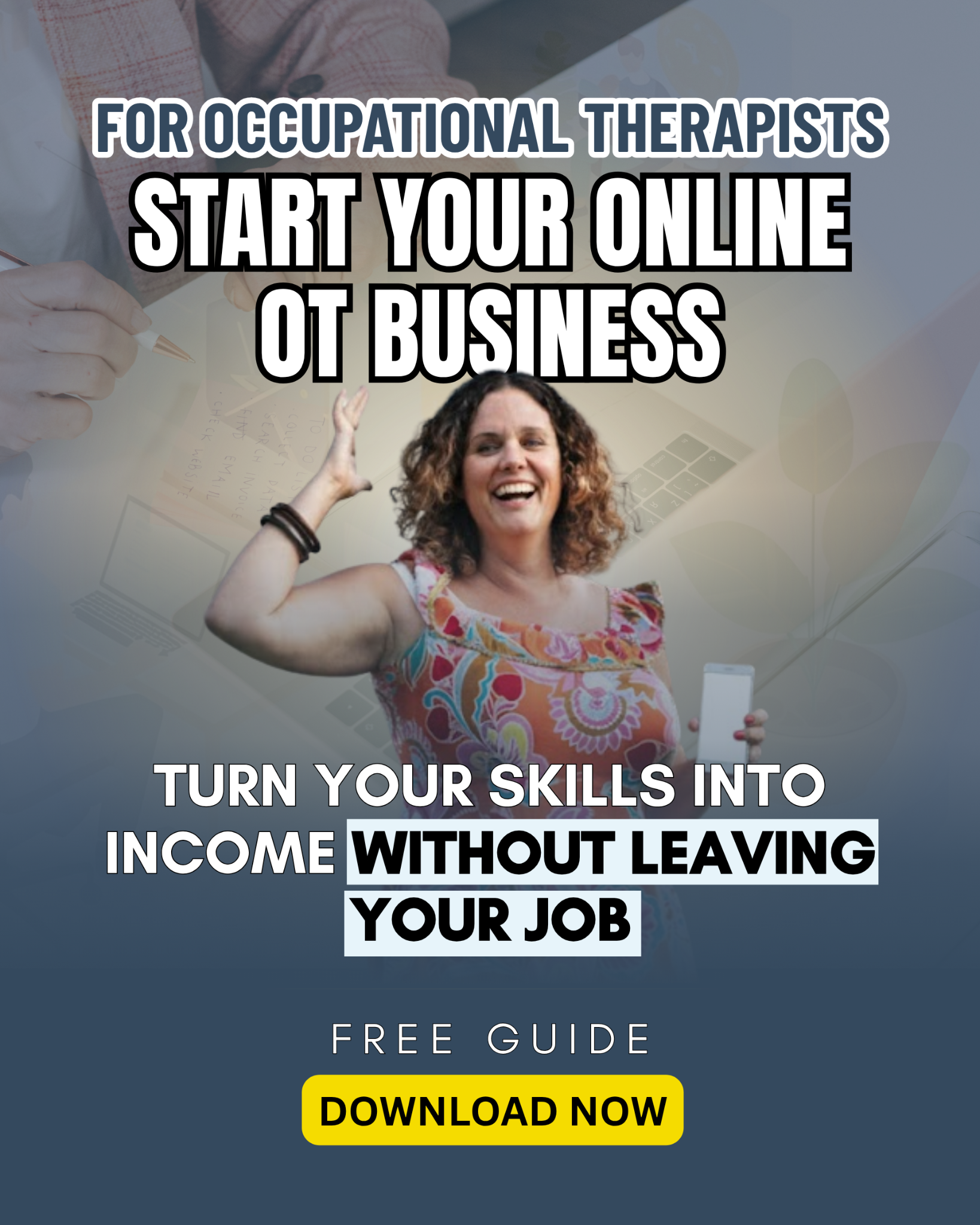 OT Yourself to Freedom Facebook ad: The Guide That’s Helped OTs Package Their Skills into 1k…